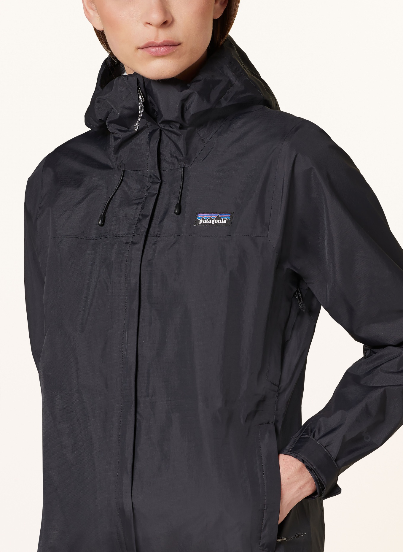 patagonia Outdoor jacket TORRENTSHELL, Color: BLACK (Image 5)