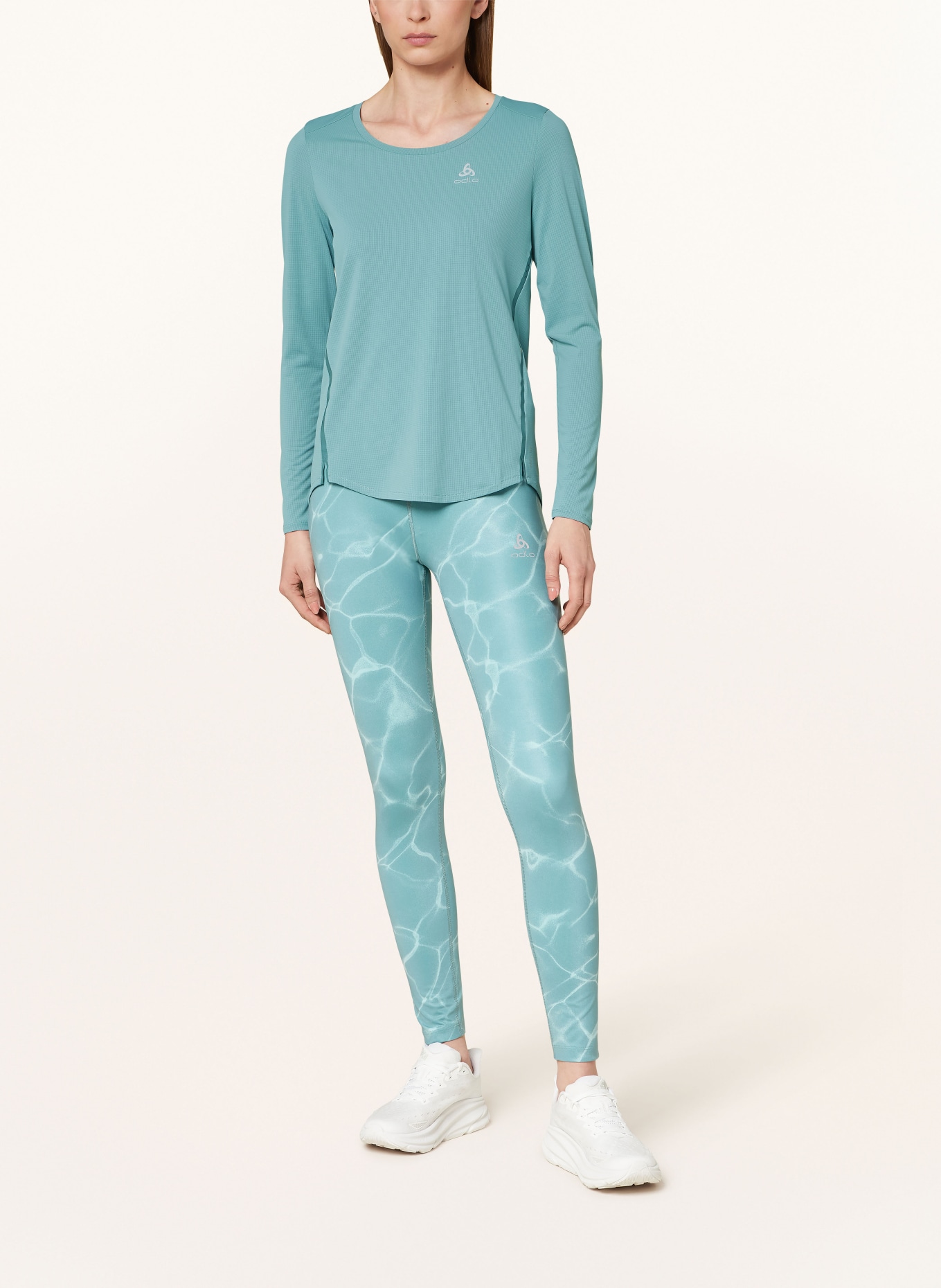 odlo Running shirt ZEROWEIG CHILL-TEC, Color: MINT (Image 2)