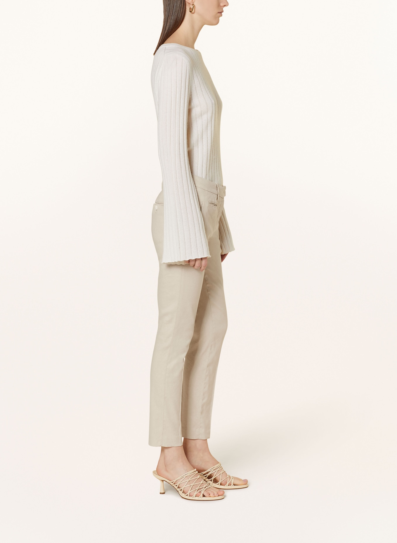 Dondup Trousers PERFECT-SLIM, Color: LIGHT BROWN (Image 4)