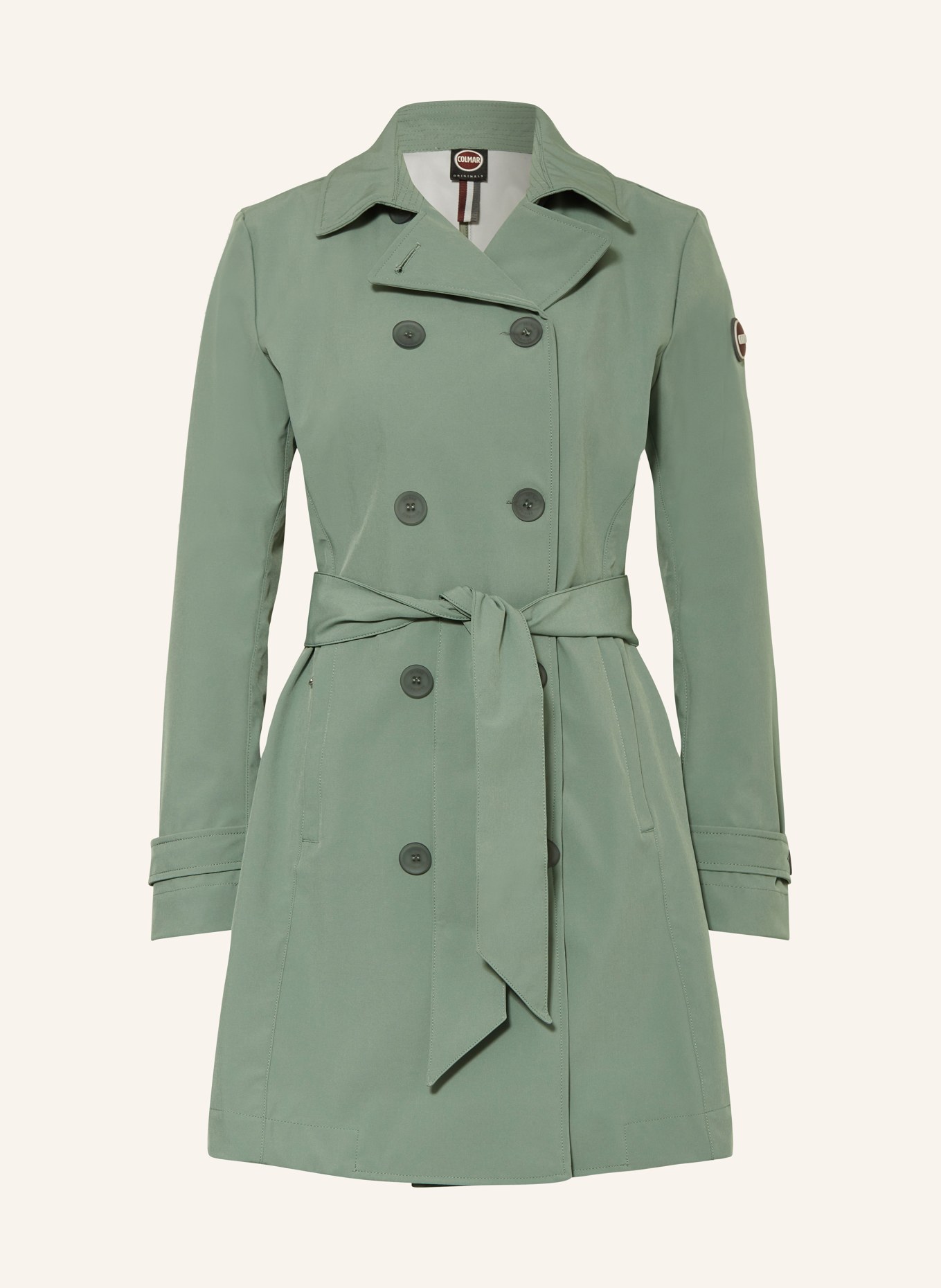 COLMAR Trench coat, Color: LIGHT GREEN (Image 1)