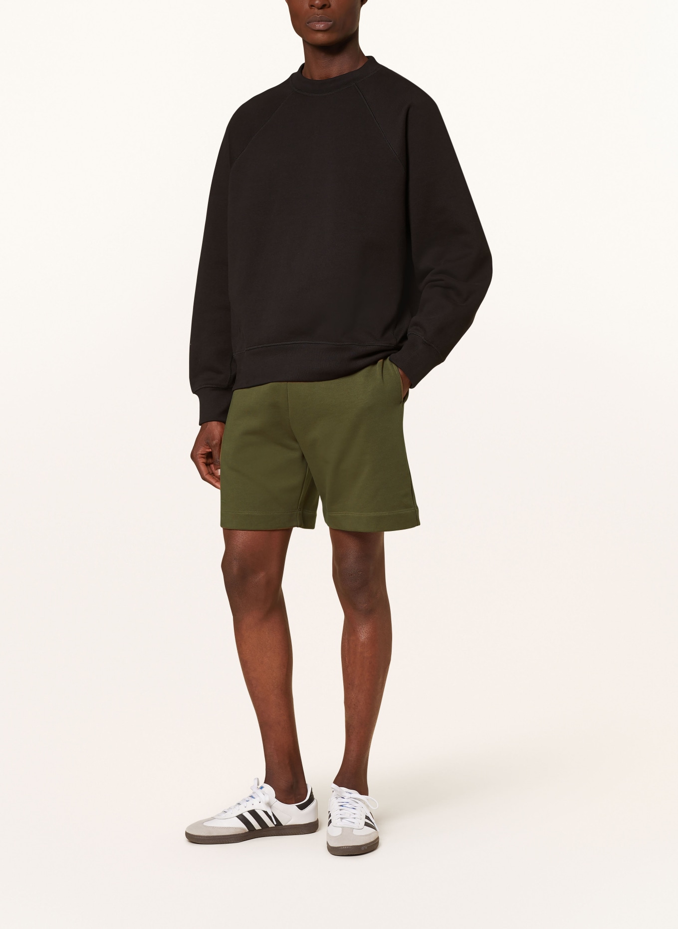 CANADA GOOSE Sweat shorts HURON, Color: KHAKI (Image 2)