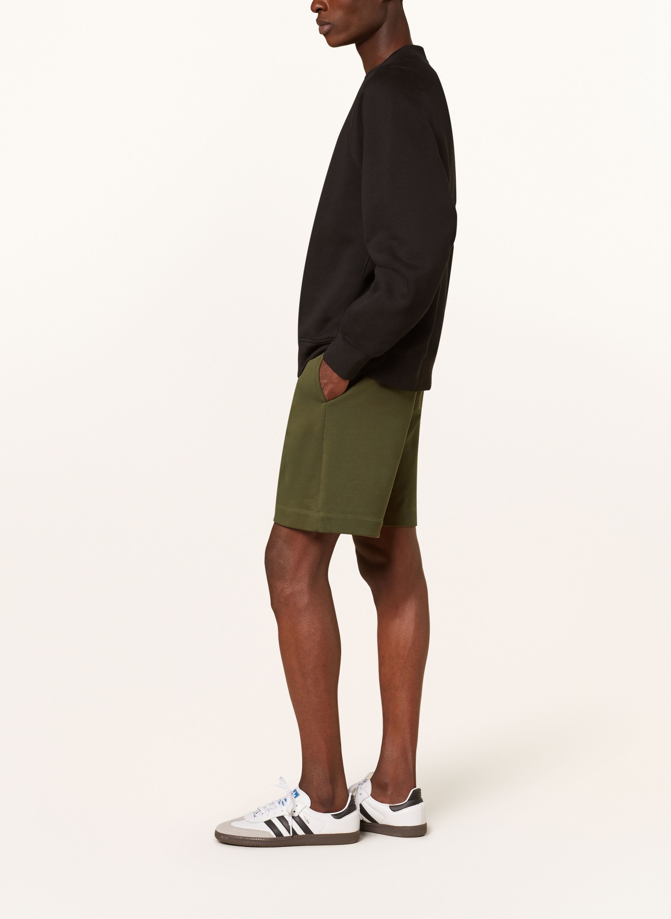CANADA GOOSE Sweat shorts HURON, Color: KHAKI (Image 4)