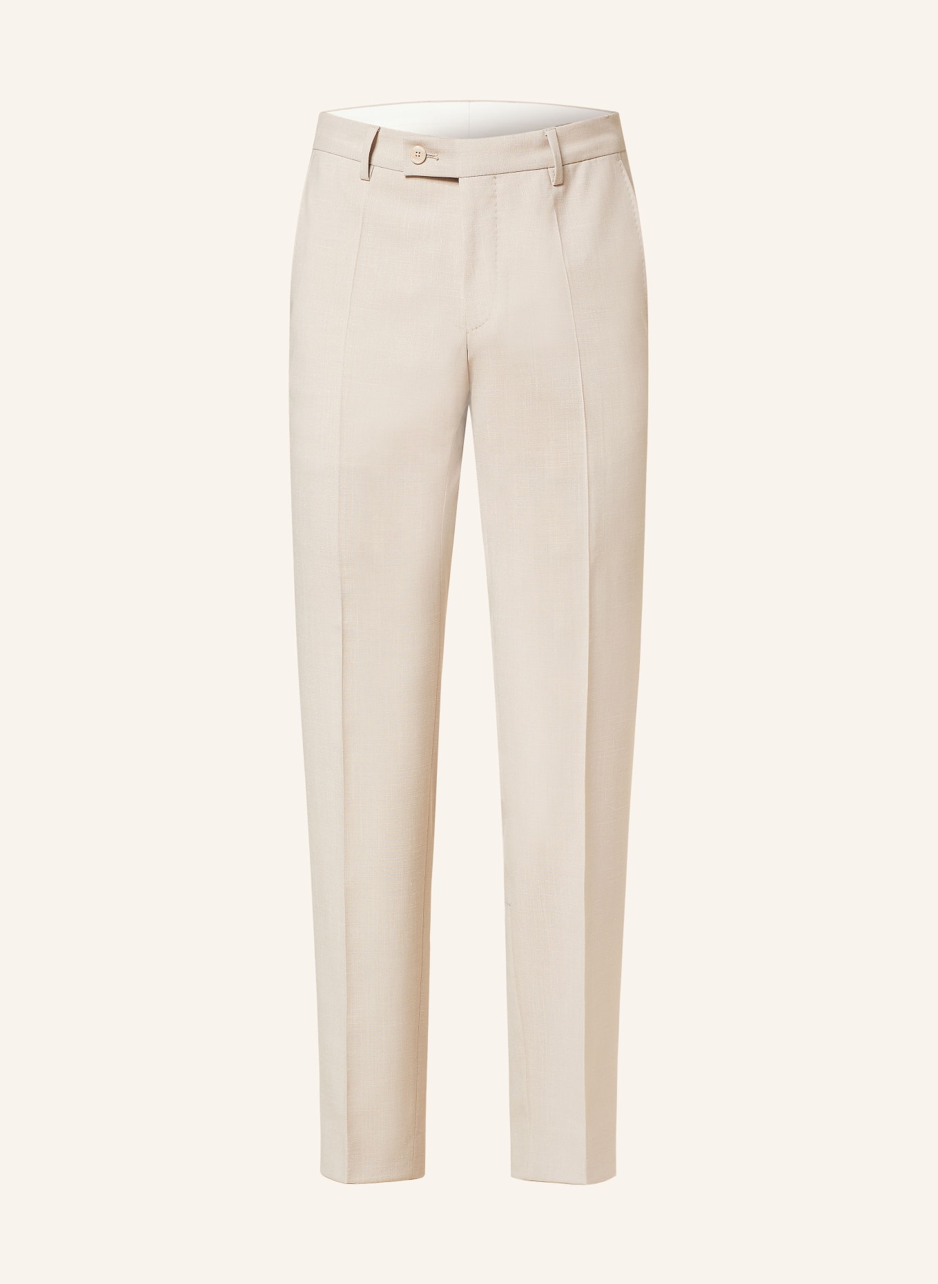 BALDESSARINI Suit trousers extra slim fit, Color: 8520 Irish Cream Melange (Image 1)