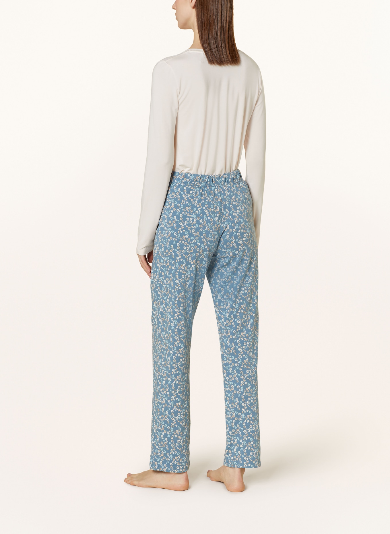 SCHIESSER Spodnie od piżamy MIX+RELAX, Kolor: SZARONIEBIESKI (Obrazek 3)