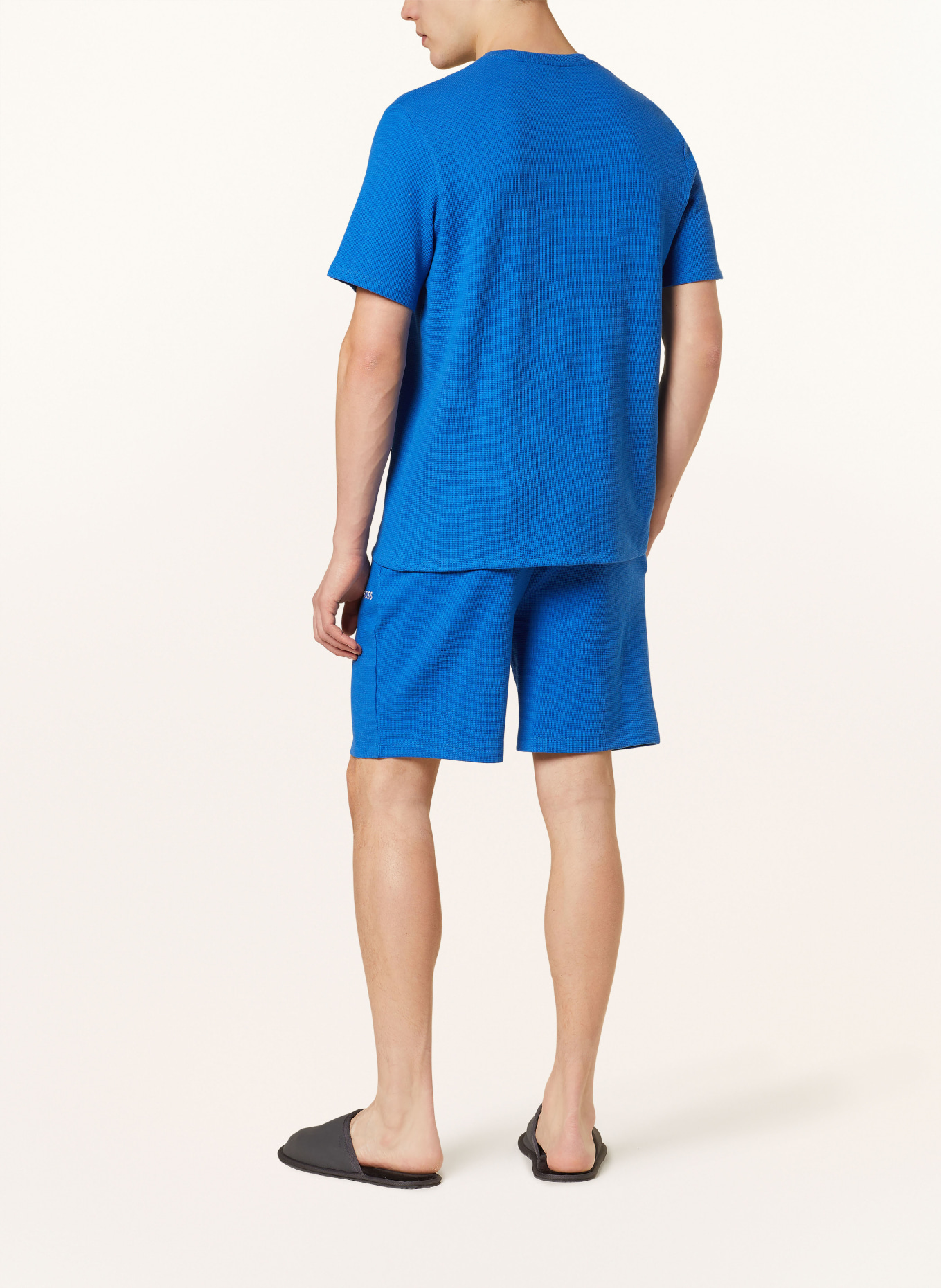 BOSS Lounge-Shorts, Farbe: BLAU (Bild 3)