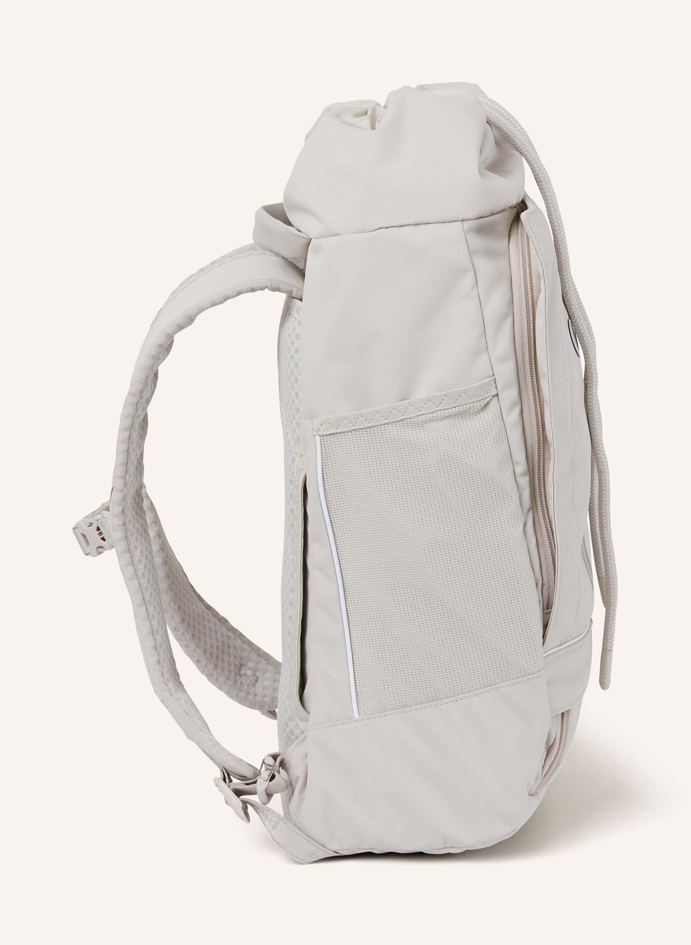 pinqponq Backpack BLOK MEDIUM with laptop compartment, Color: BEIGE (Image 6)