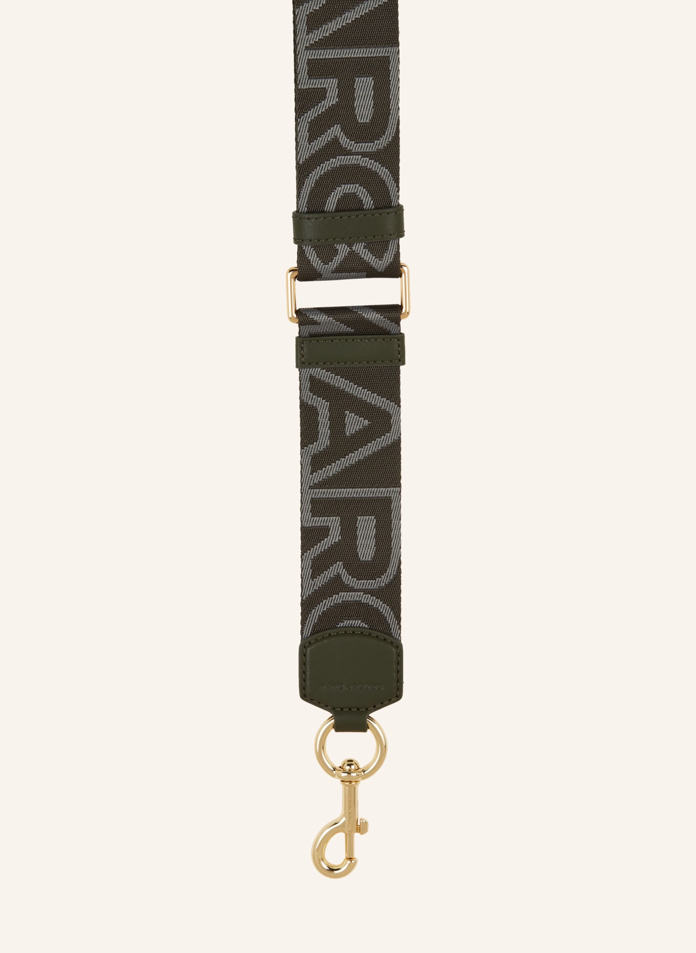 MARC JACOBS Shoulder straps THE STRAP, Color: OLIVE/ KHAKI (Image 1)