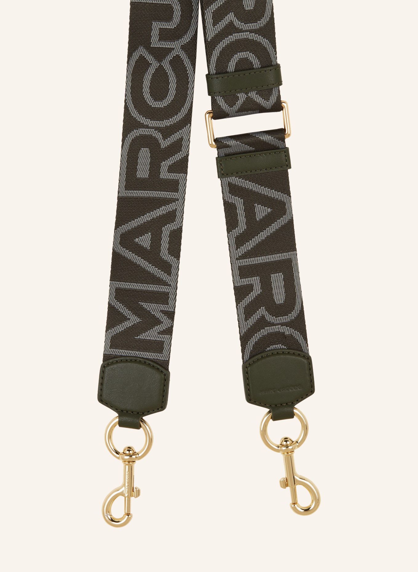 MARC JACOBS Shoulder straps THE STRAP, Color: OLIVE/ KHAKI (Image 2)