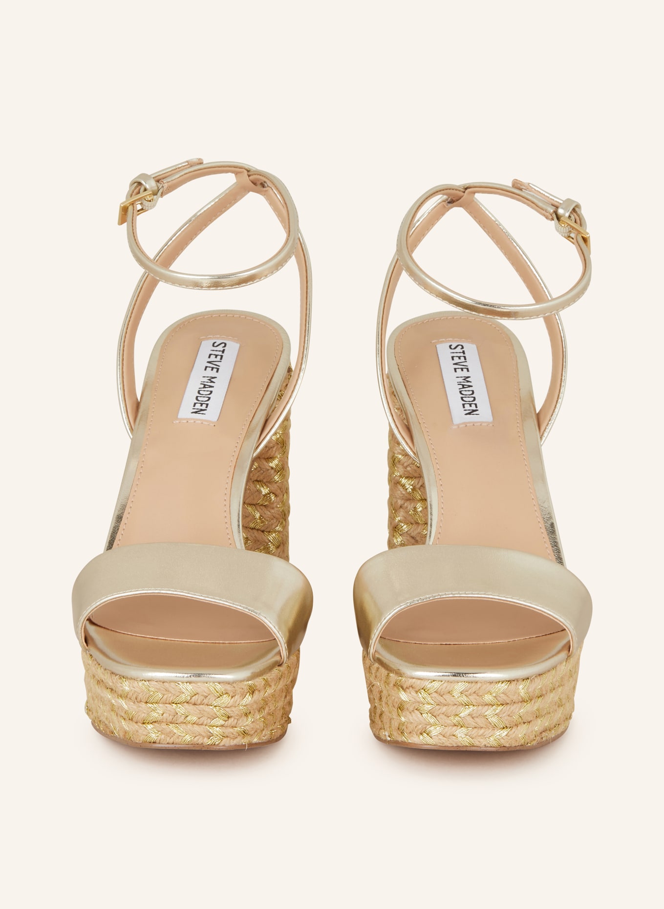 STEVE MADDEN Platform sandals LESSA, Color: GOLD (Image 3)