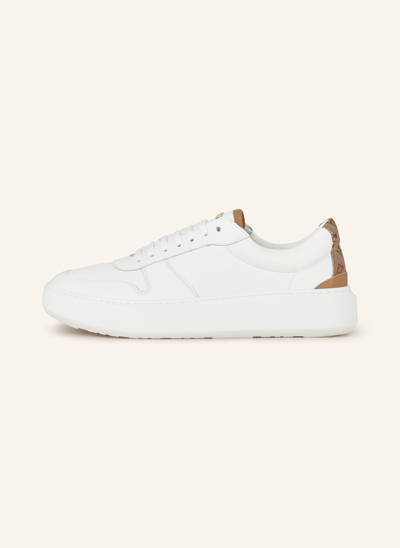 HERNO Sneakers, Color: WHITE/ CAMEL (Image 4)