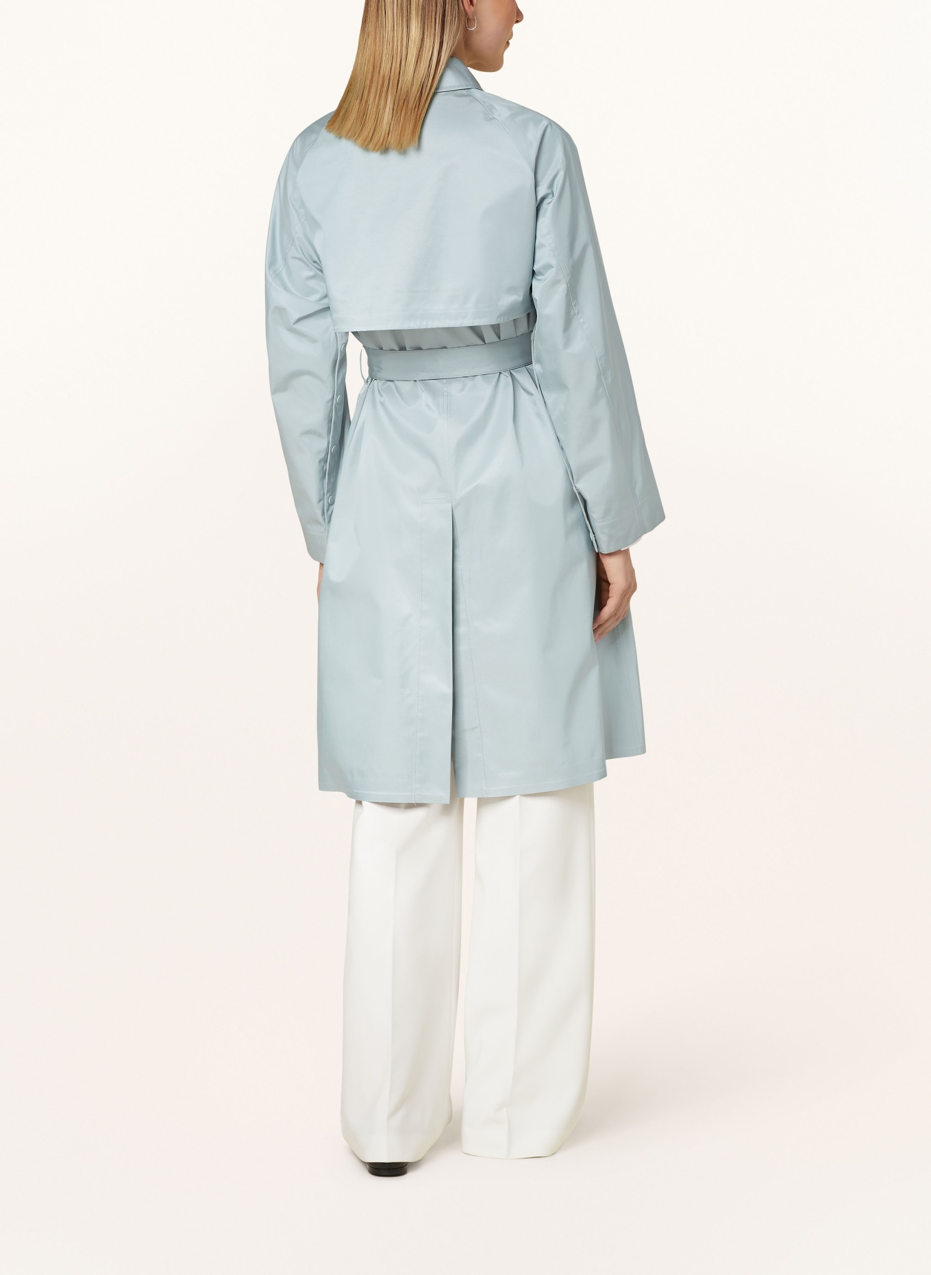 DUNO Trench coat, Color: TURQUOISE (Image 3)