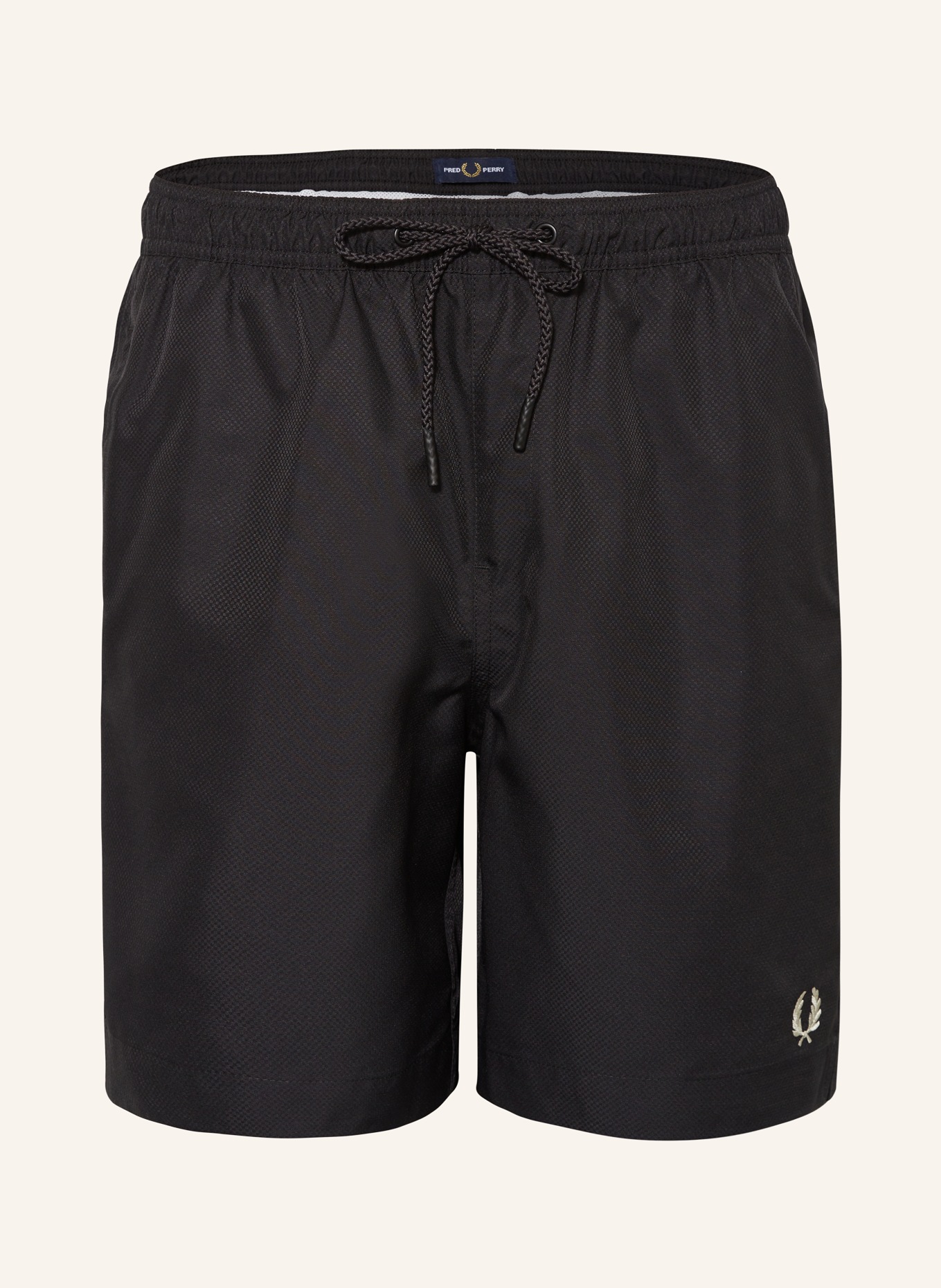FRED PERRY Swim shorts, Color: BLACK (Image 1)