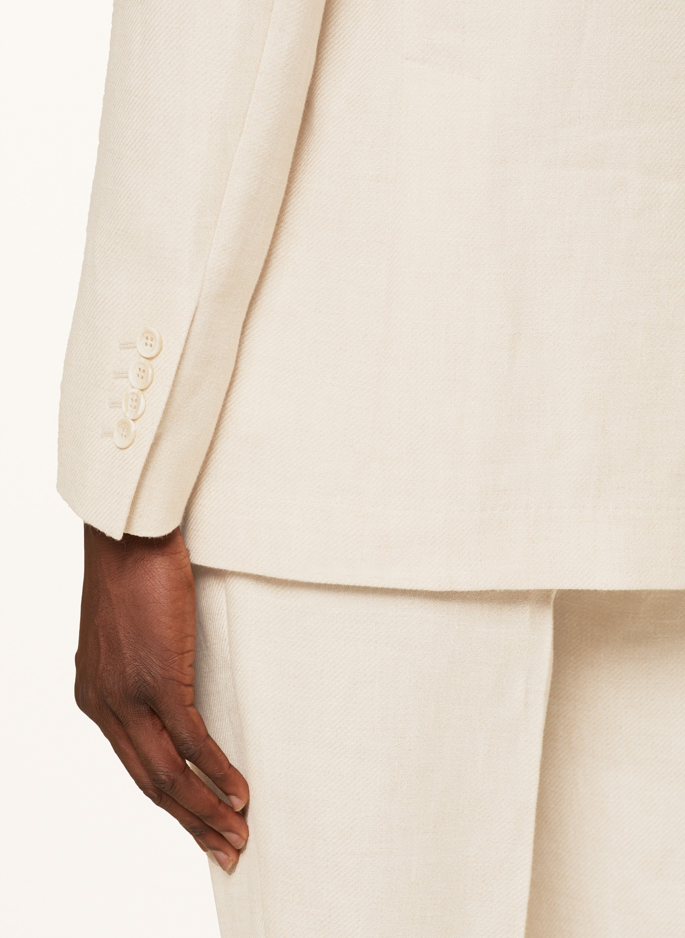 BRUNELLO CUCINELLI Suit slim fit with linen , Color: BEIGE (Image 6)