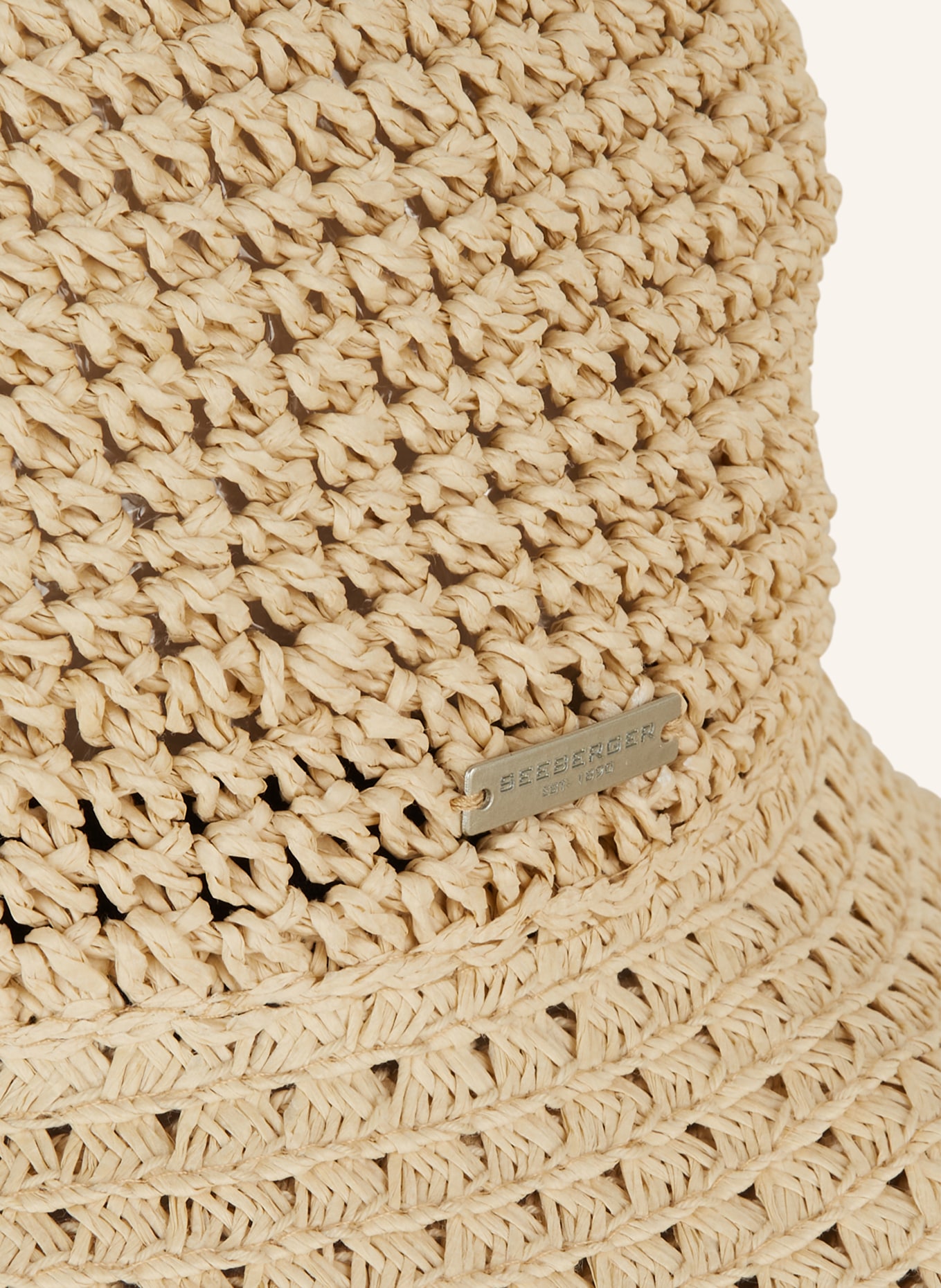 SEEBERGER Straw hat, Color: ECRU (Image 3)
