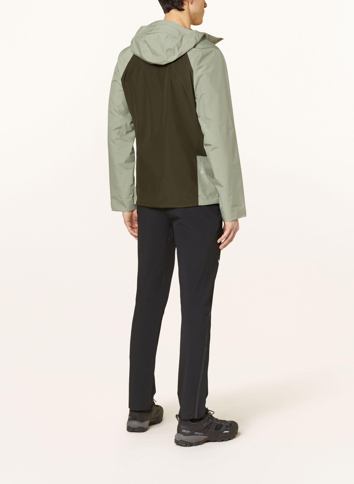 SALEWA Outdoor jacket PUEZ GORE-TEX PACLITE®, Color: 5282 dark olive (Image 3)