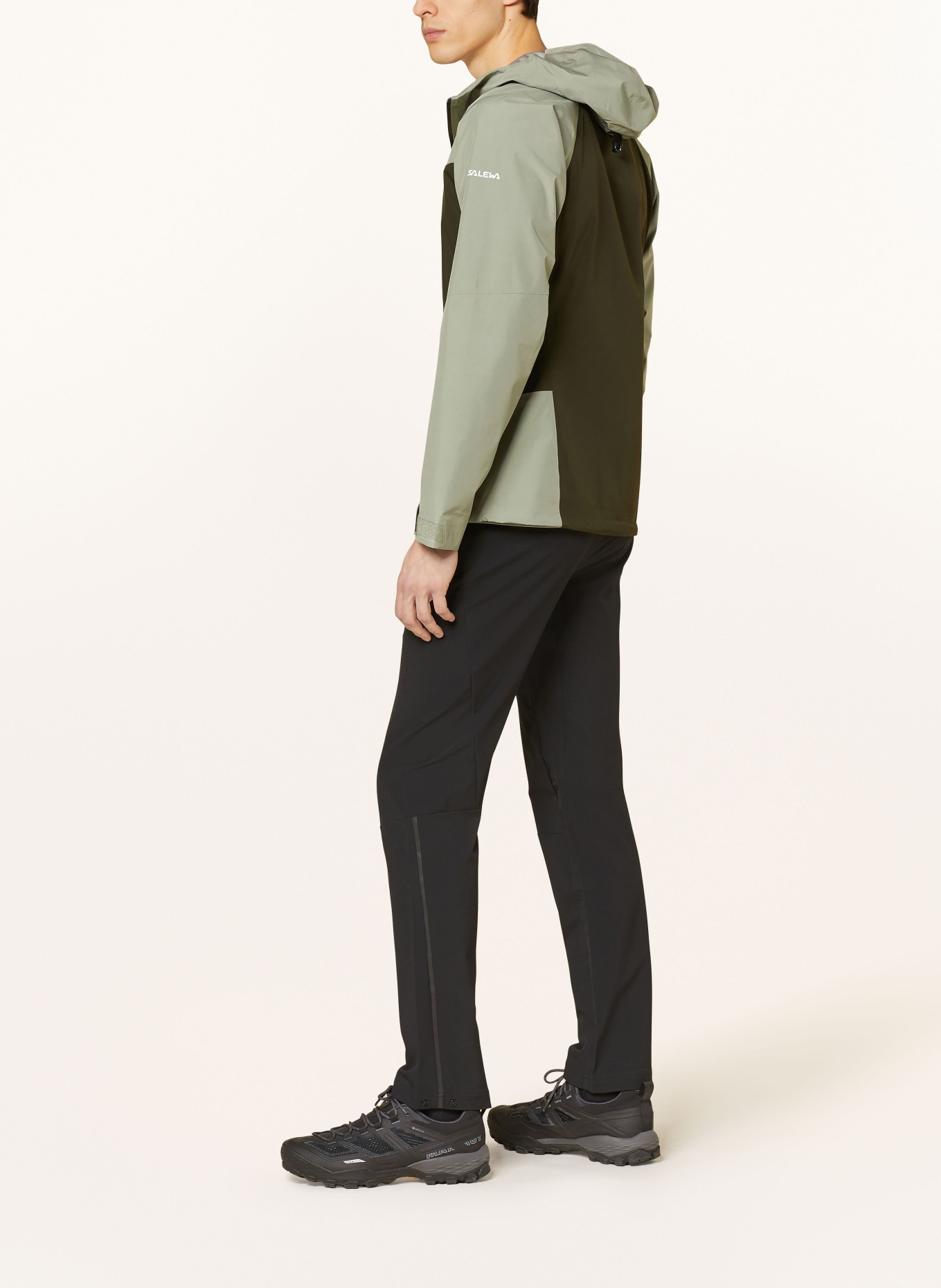 SALEWA Outdoor jacket PUEZ GORE-TEX PACLITE®, Color: 5282 dark olive (Image 4)