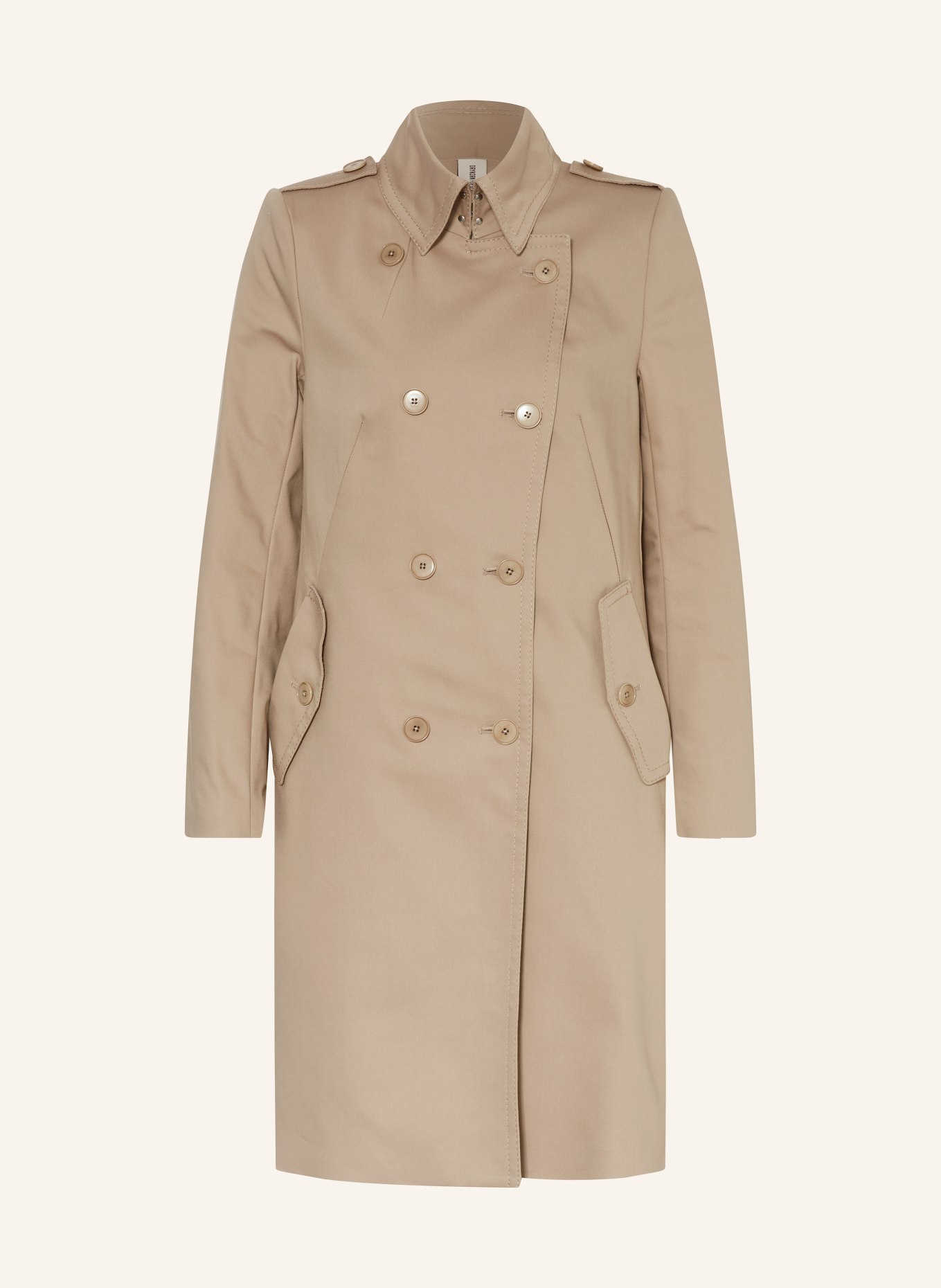 DRYKORN Trench coat HARLESTON, Color: BROWN (Image 1)