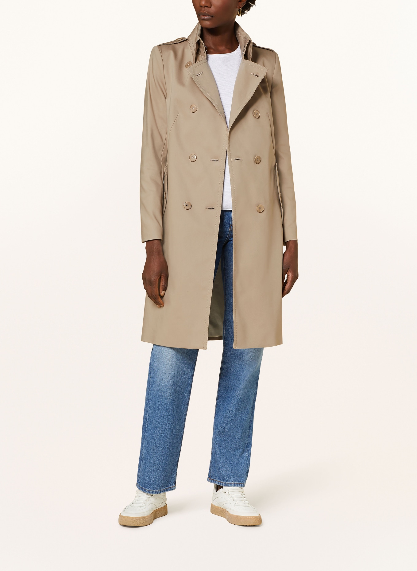 DRYKORN Trench coat HARLESTON, Color: BROWN (Image 2)