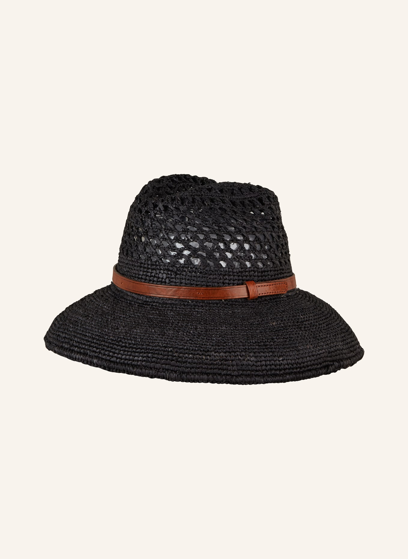 IBELIV Straw hat SOA , Color: BLACK (Image 2)