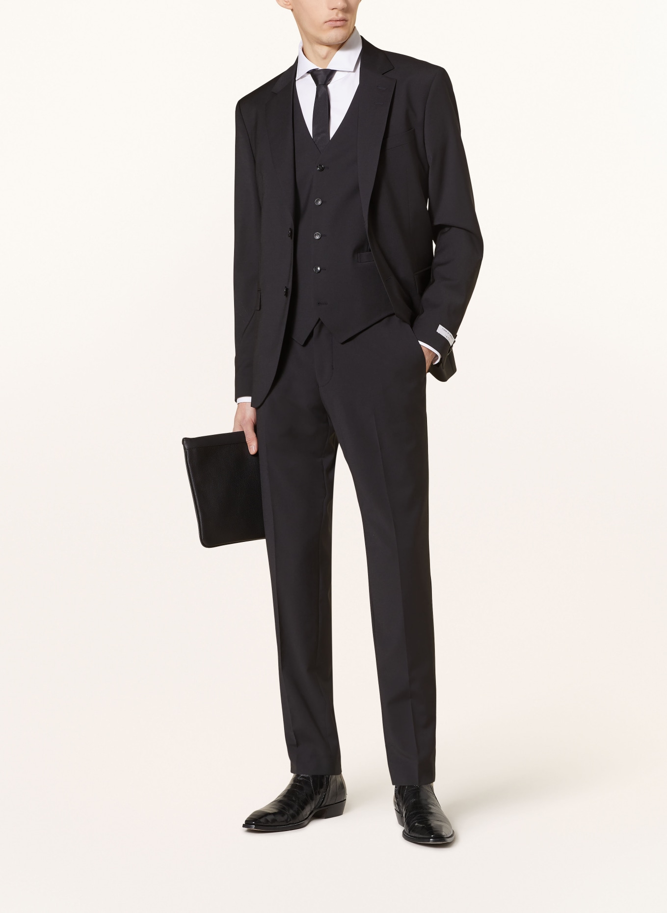 TIGER OF SWEDEN Suit trousers TENUTAS regular fit, Color: BLACK (Image 2)