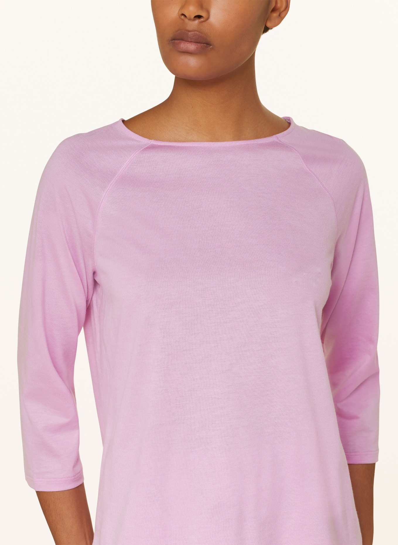 CALIDA Pajama shirt FAVOURITES ROSY with 3/4 sleeves , Color: PINK (Image 4)