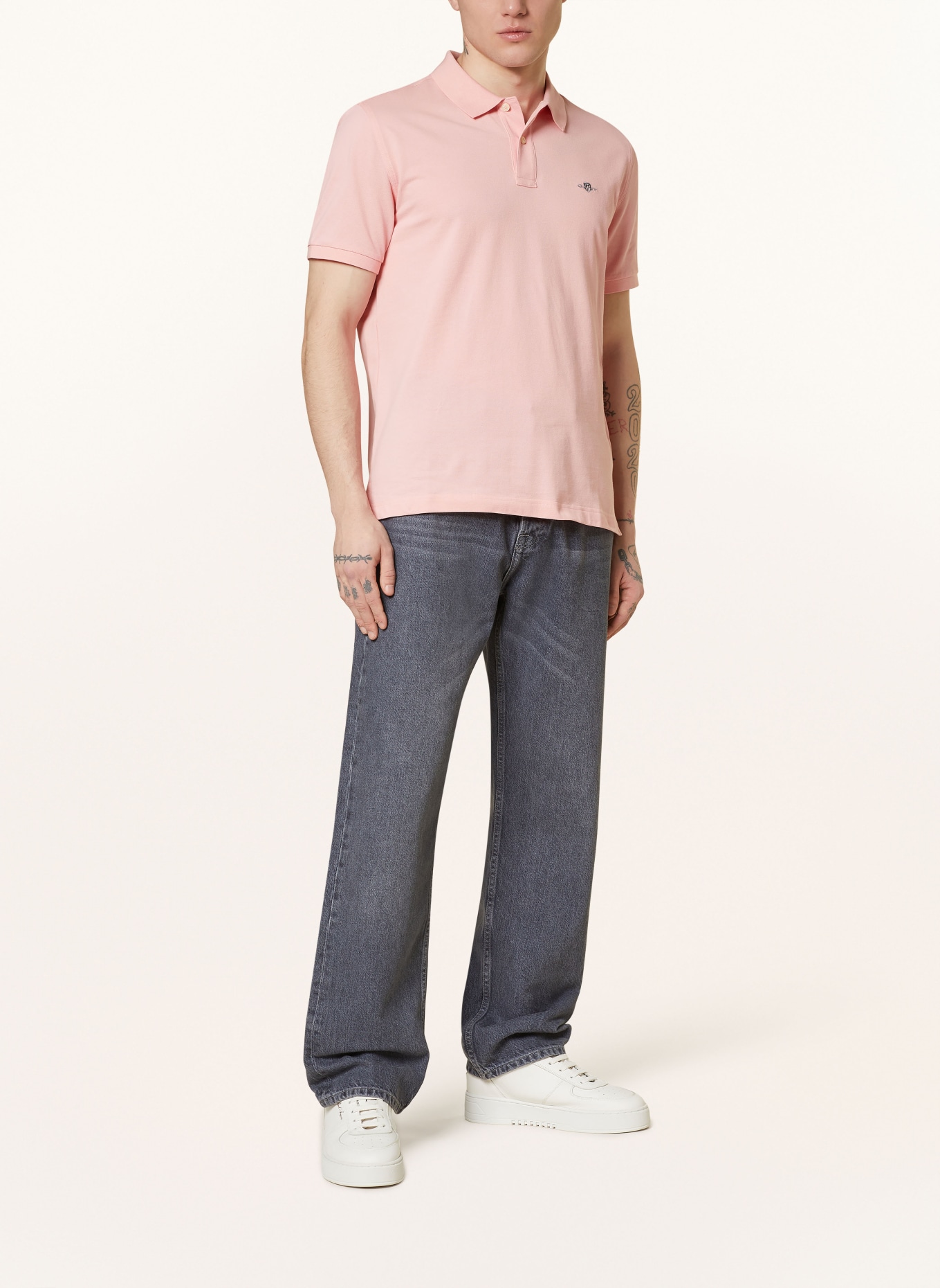 GANT Piqué polo shirt regular fit: PINK