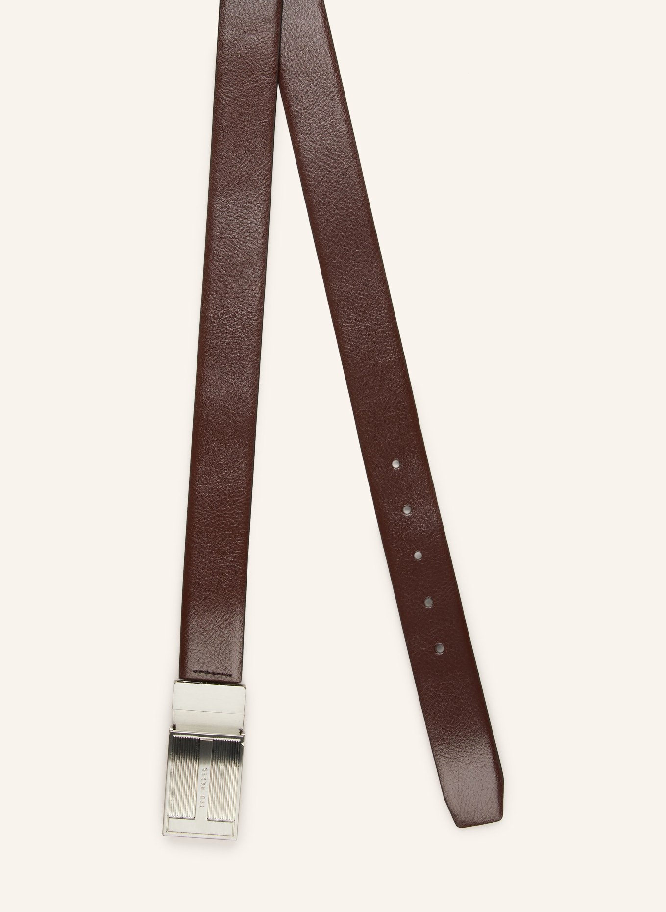 TED BAKER Leather belt NEWBEY, Color: BROWN (Image 2)