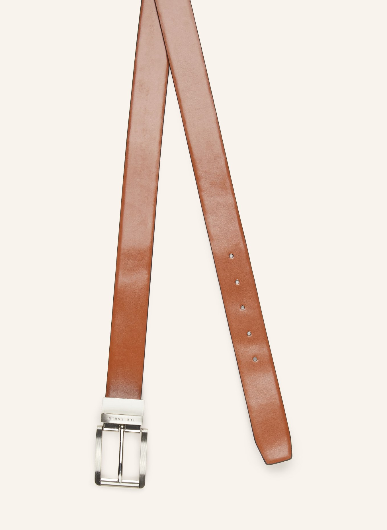 TED BAKER Leather belt NEWBEY, Color: BROWN (Image 3)
