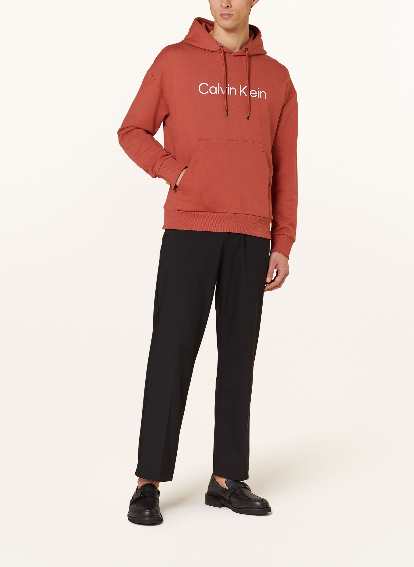 Calvin Klein Bluza z kapturem, Kolor: CIEMNOPOMARAŃCZOWY (Obrazek 2)