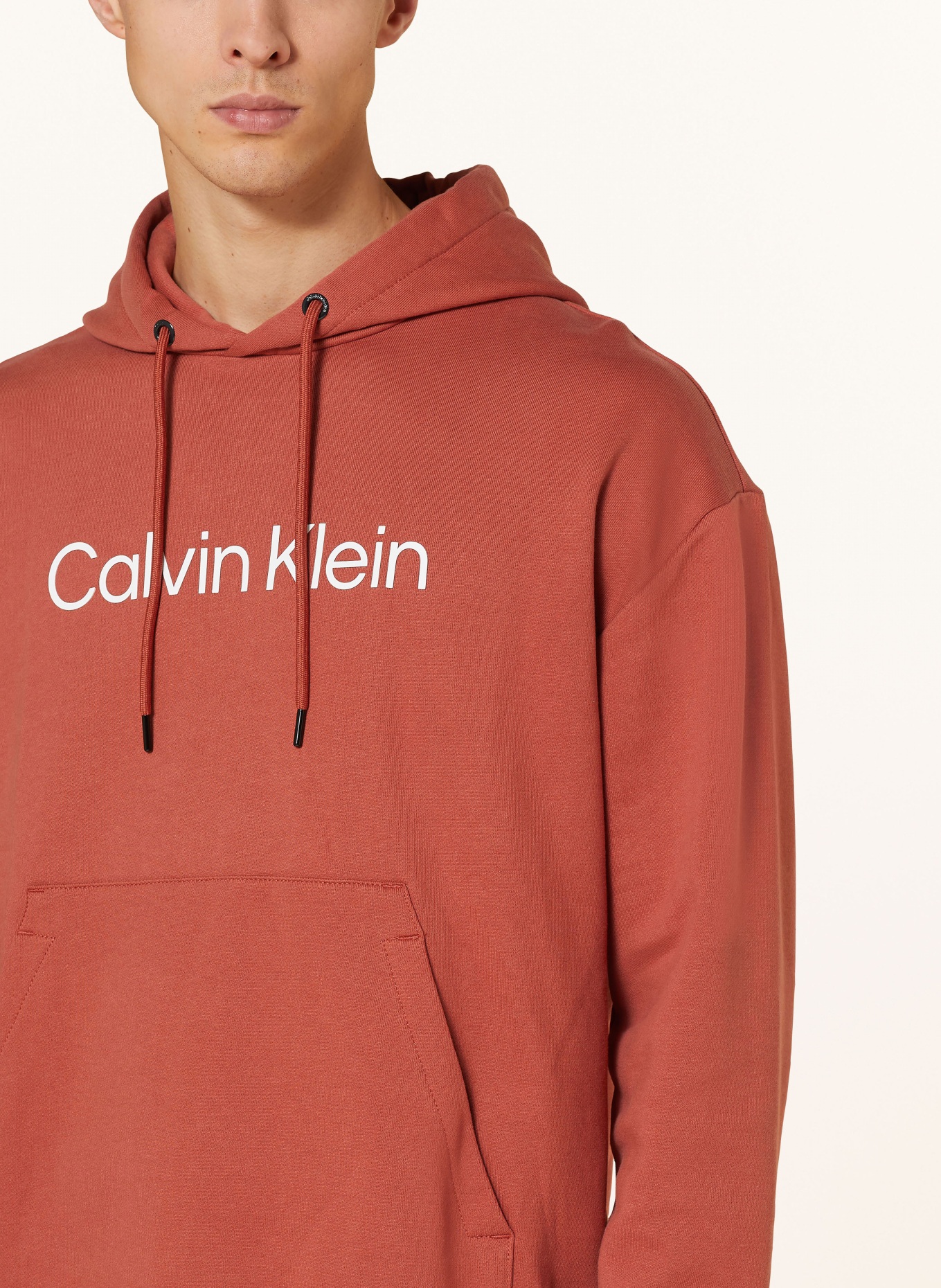 Calvin Klein Hoodie, Farbe: DUNKELORANGE (Bild 5)