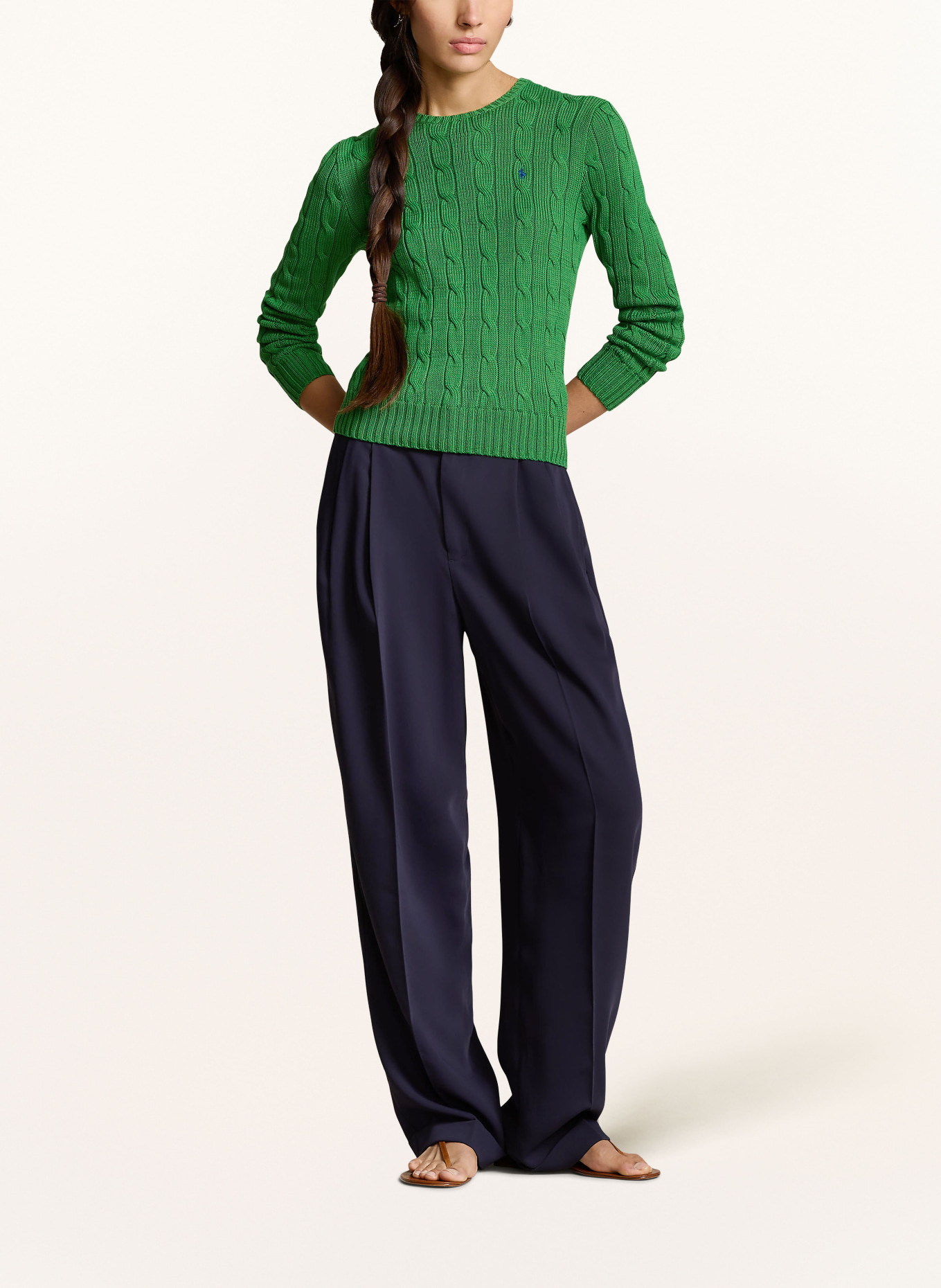 POLO RALPH LAUREN Sweater, Color: GREEN (Image 2)