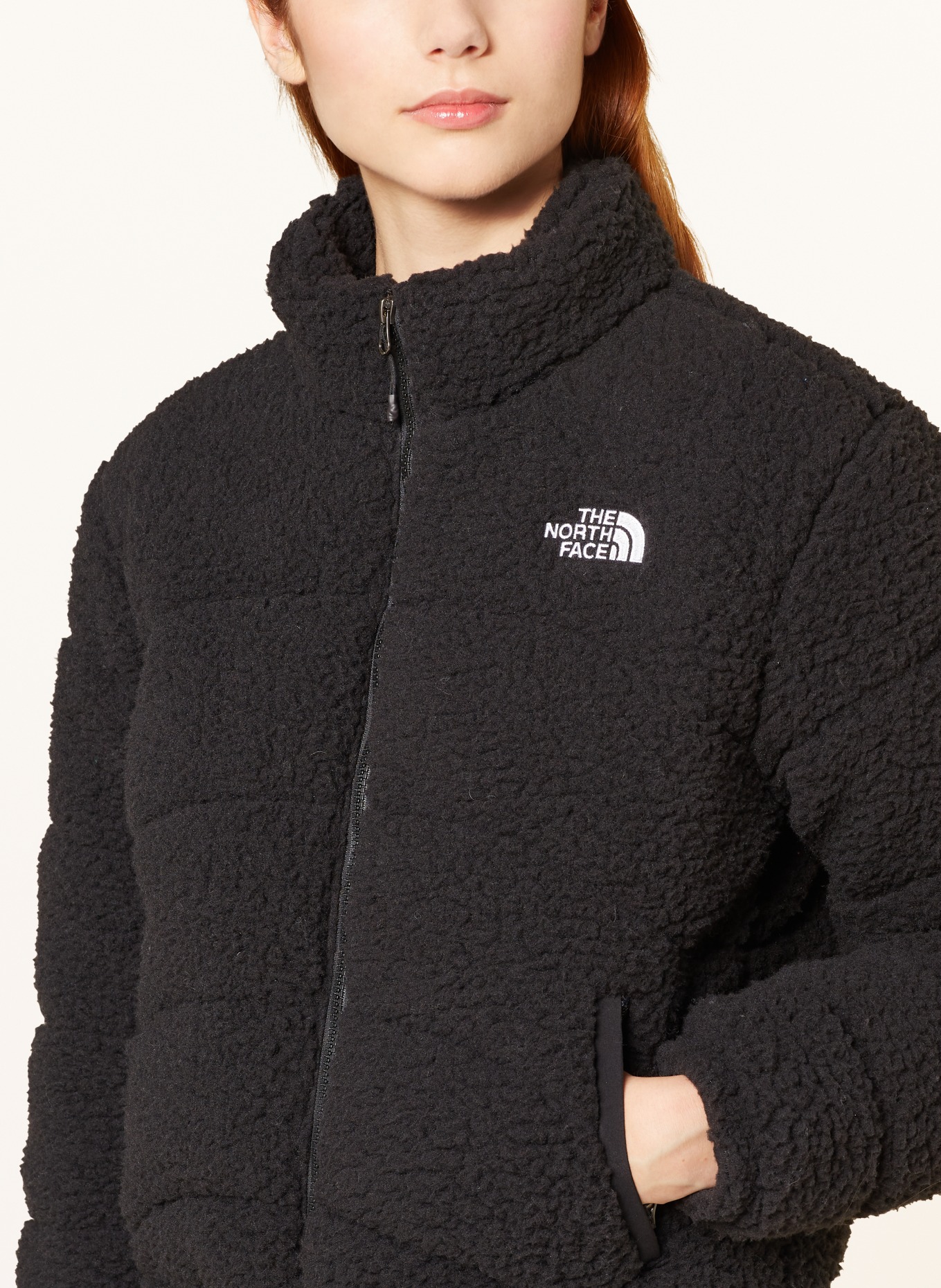 THE NORTH FACE Teddy jacket HIGH PILE TNF 2000, Color: BLACK (Image 4)