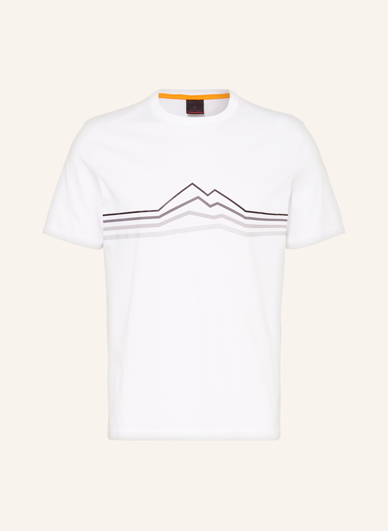 FIRE+ICE T-shirt ADO, Color: WHITE/ GRAY (Image 1)