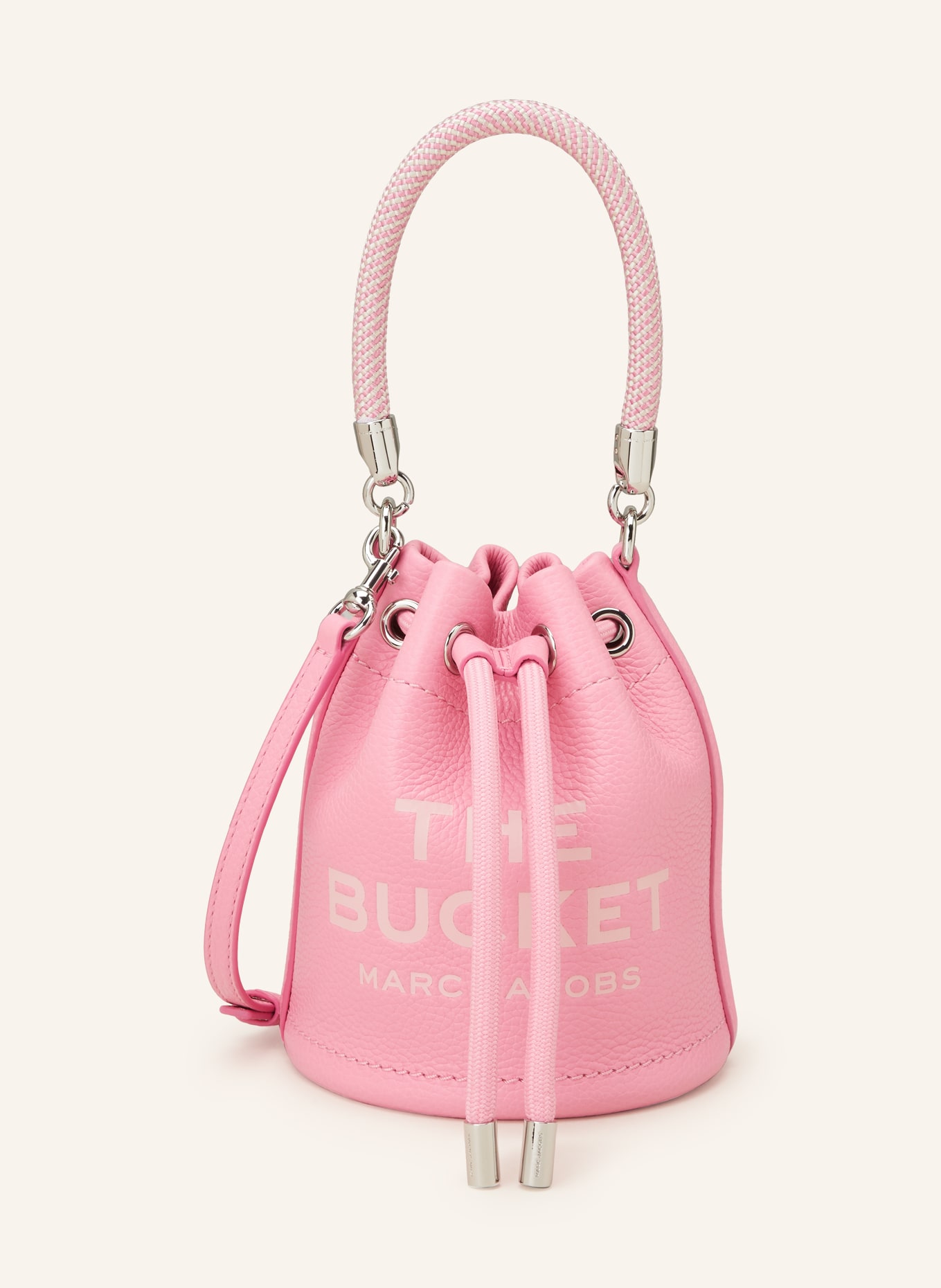 MARC JACOBS Beuteltasche THE MINI BUCKET, Farbe: PINK (Bild 1)