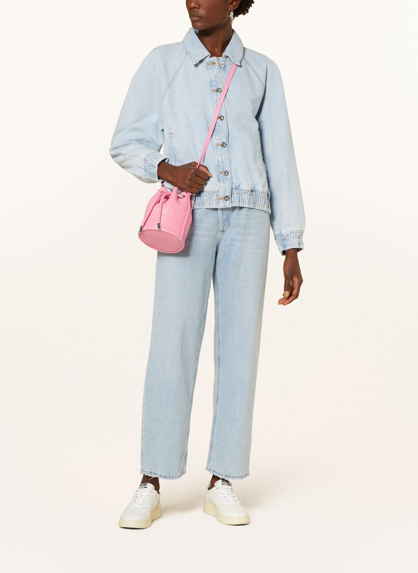 MARC JACOBS Beuteltasche THE MINI BUCKET, Farbe: PINK (Bild 5)