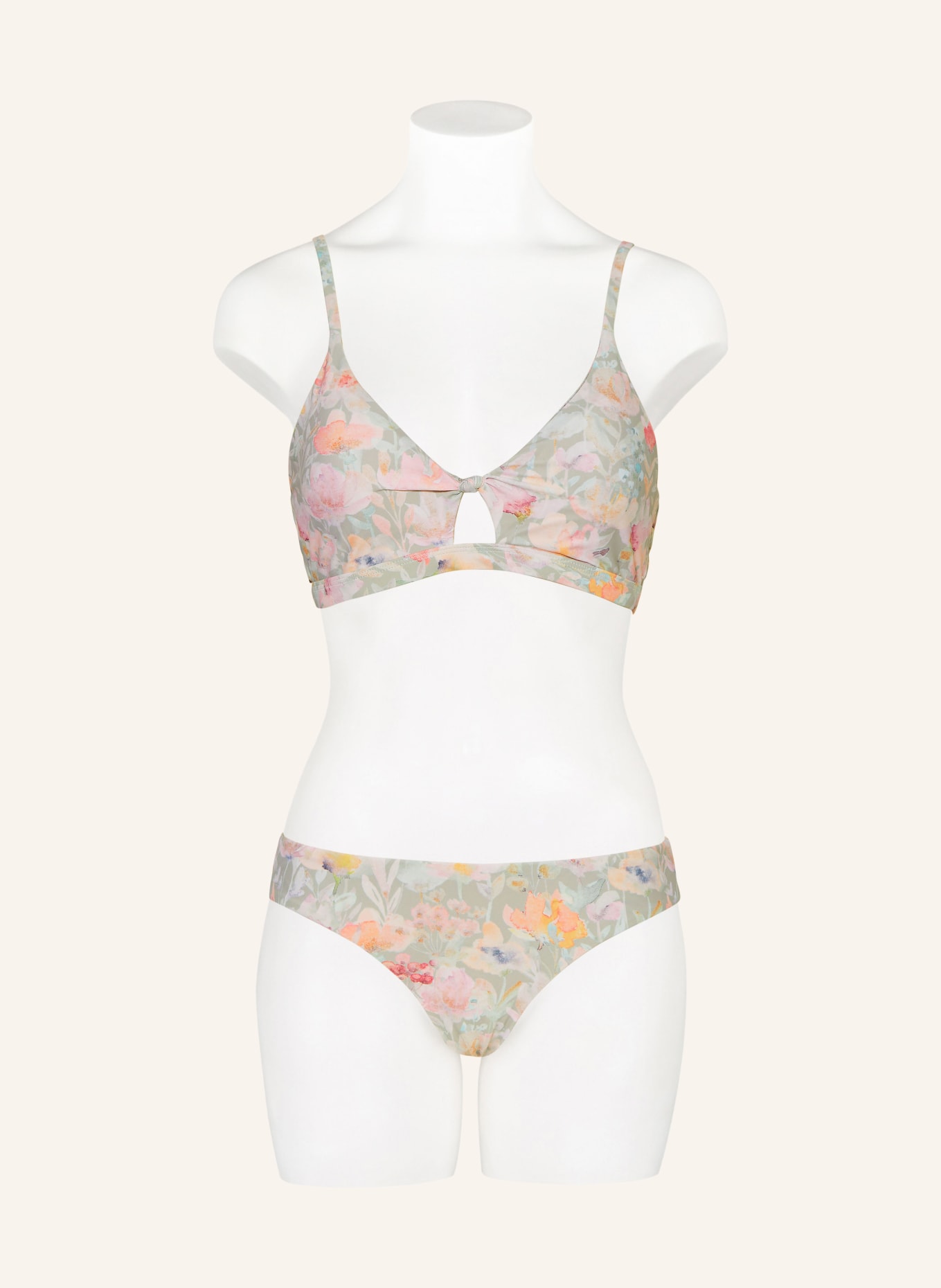 PICTURE Brazilian-Bikini-Hose FIGGY mit UV-Schutz 50+, Farbe: HELLGRÜN/ ROSA (Bild 2)