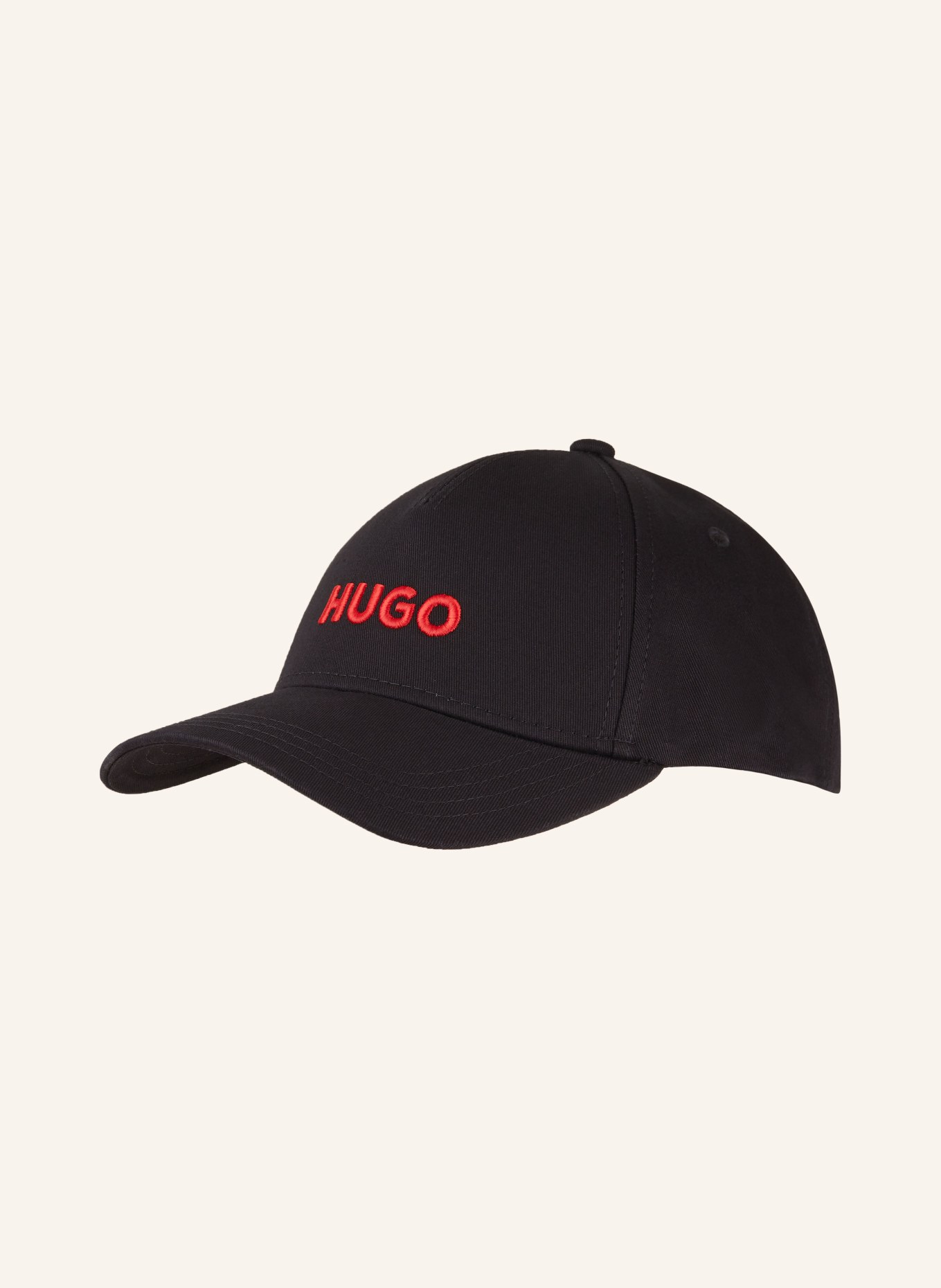 HUGO Cap JUDE, Color: BLACK/ RED (Image 1)