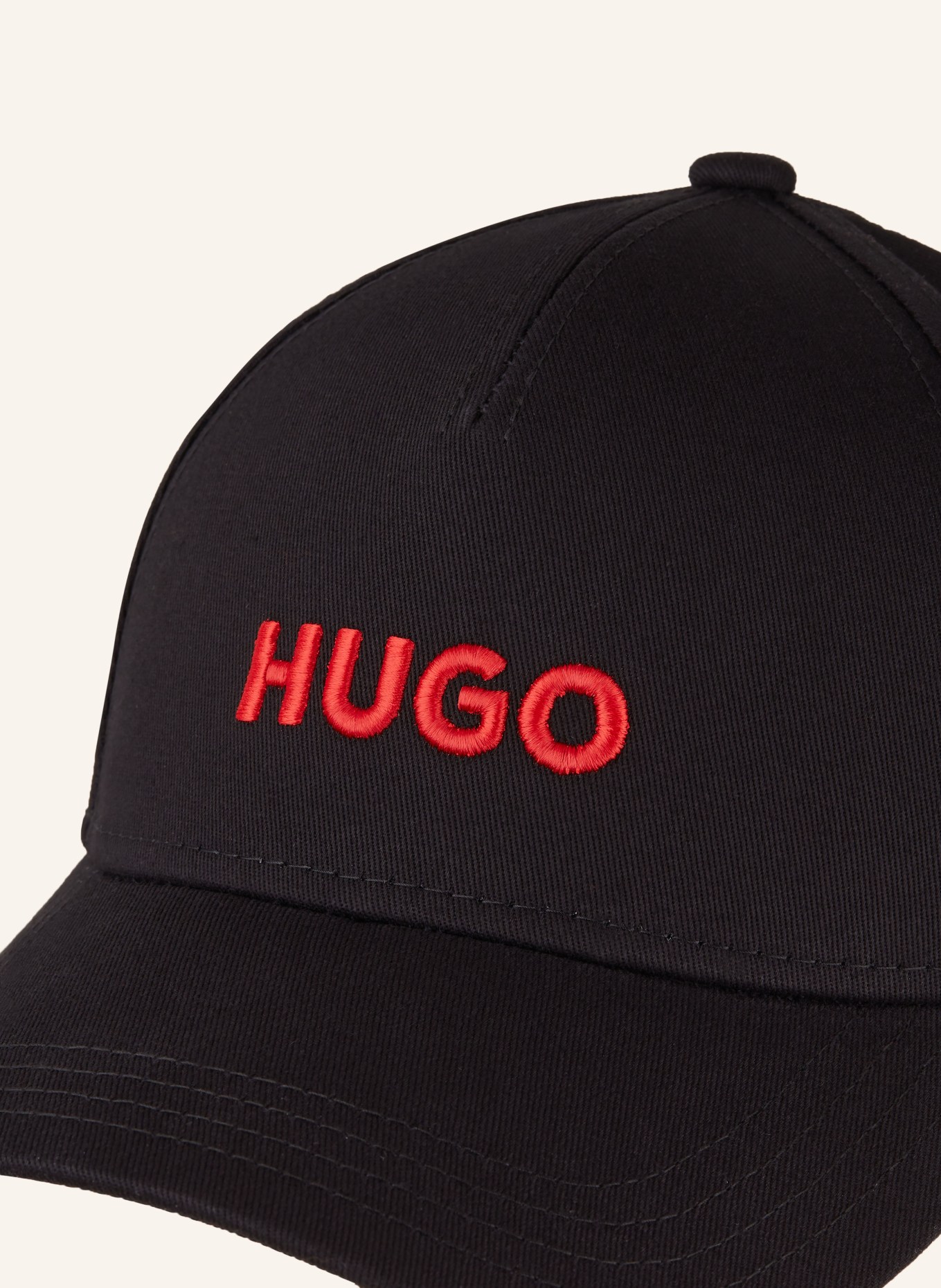 HUGO Cap JUDE, Color: BLACK/ RED (Image 4)