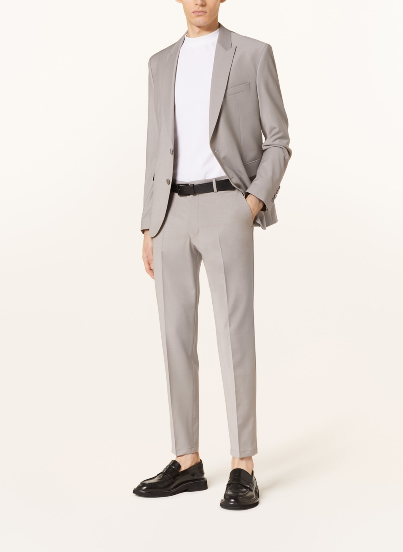 DRYKORN Spodnie garniturowe AJEND extra slim fit, Kolor: JASNOBRĄZOWY (Obrazek 2)