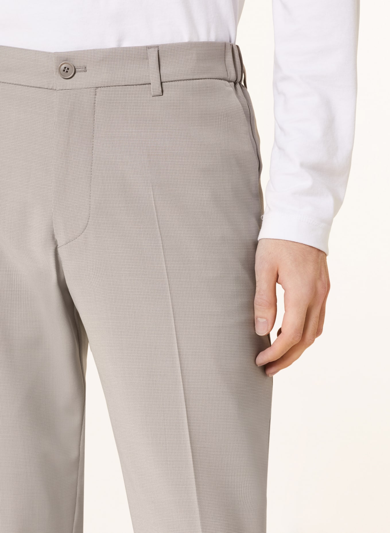 DRYKORN Oblekové kalhoty AJEND Extra Slim Fit, Barva: SVĚTLE HNĚDÁ (Obrázek 5)