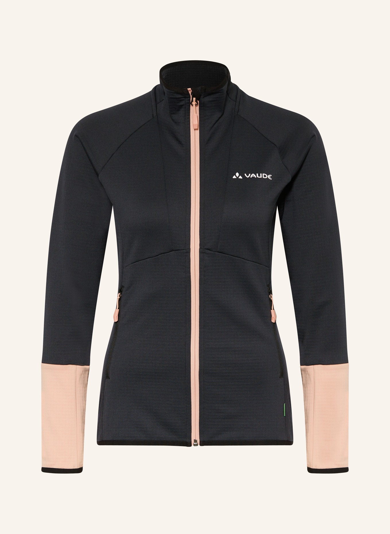 VAUDE Fleece jacket MONVISO, Color: BLACK (Image 1)