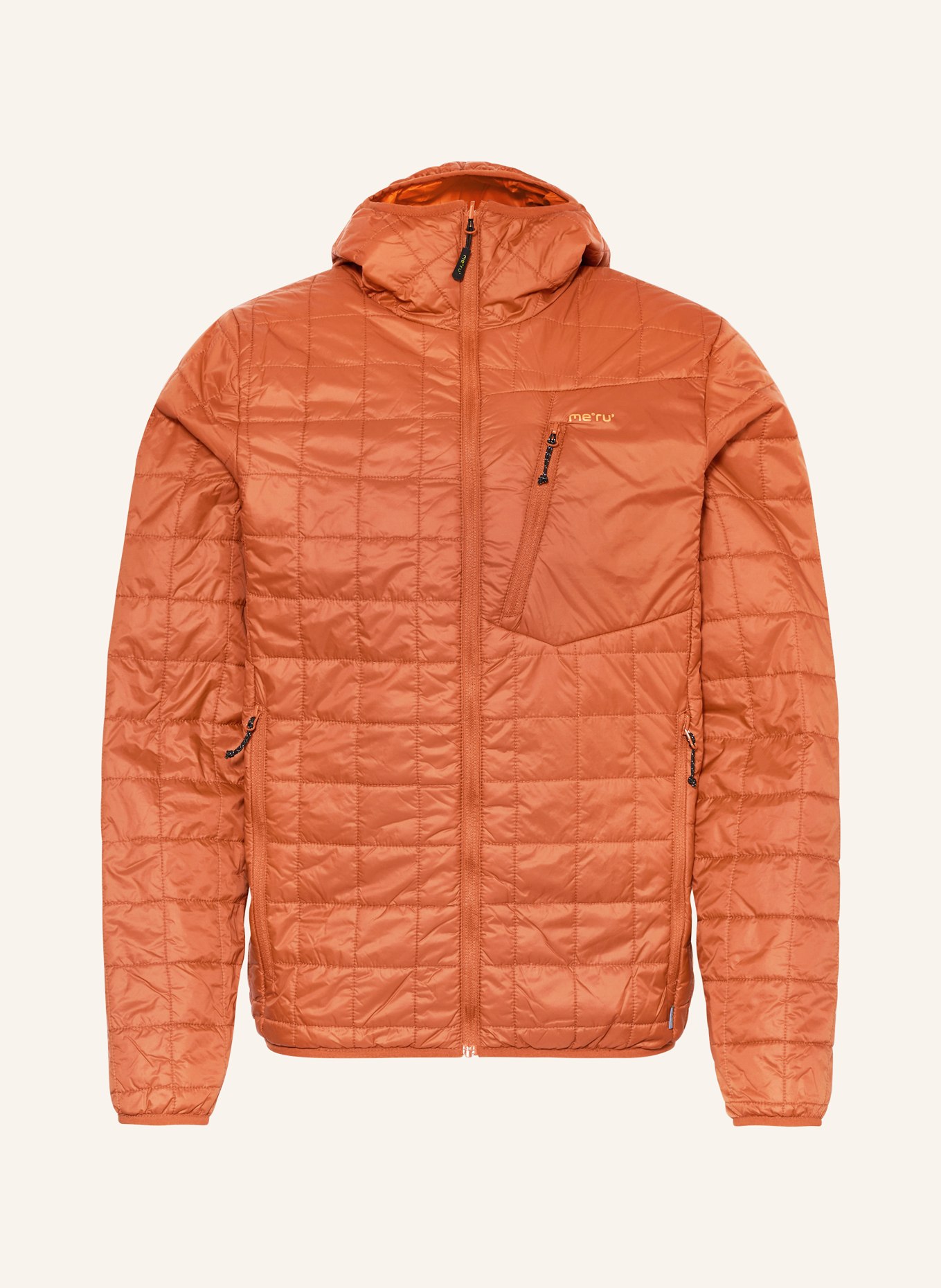me°ru' Outdoor jacket NAKNEK reversible, Color: COGNAC (Image 1)