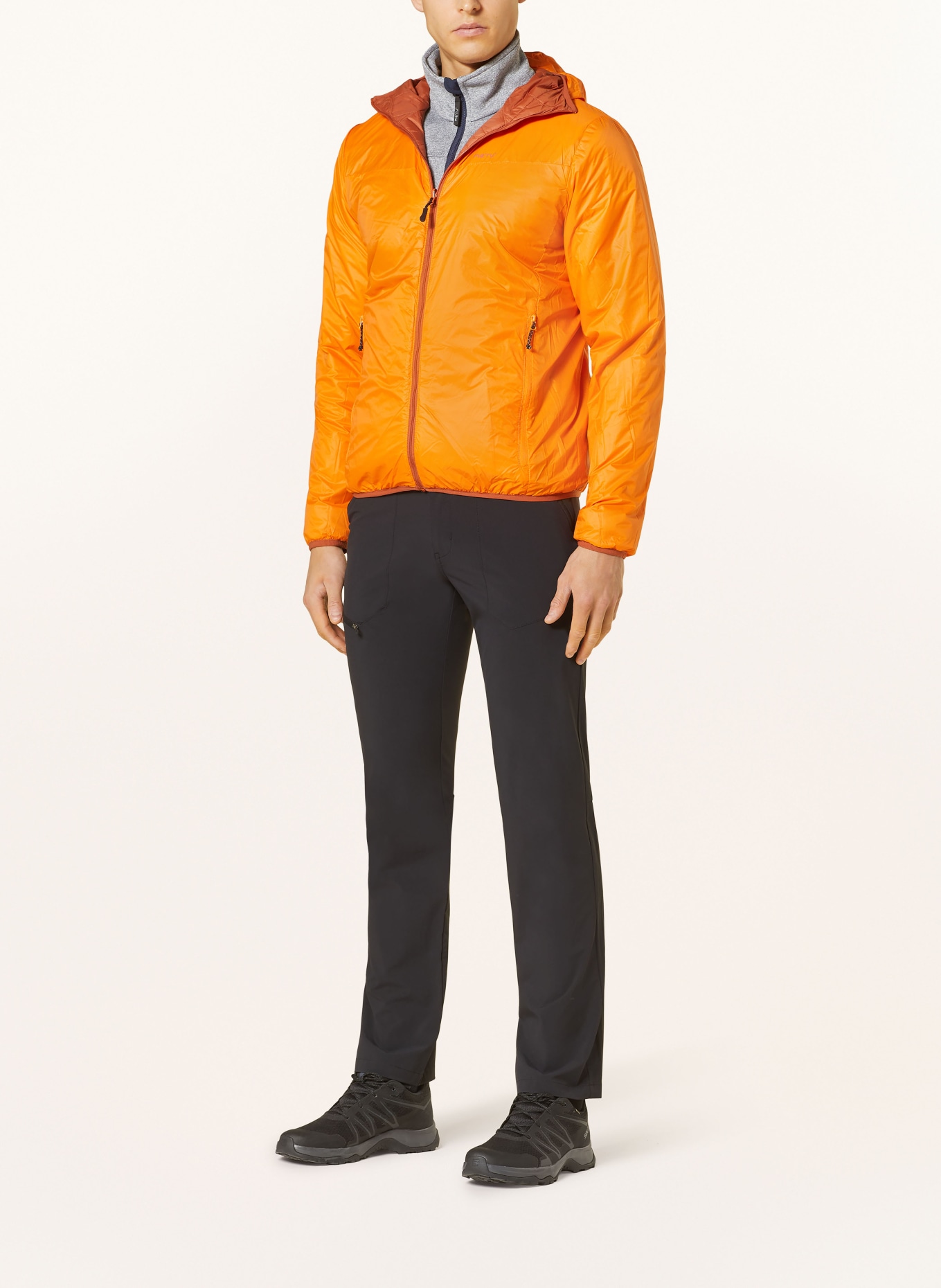 me°ru' Outdoor jacket NAKNEK reversible, Color: COGNAC (Image 5)
