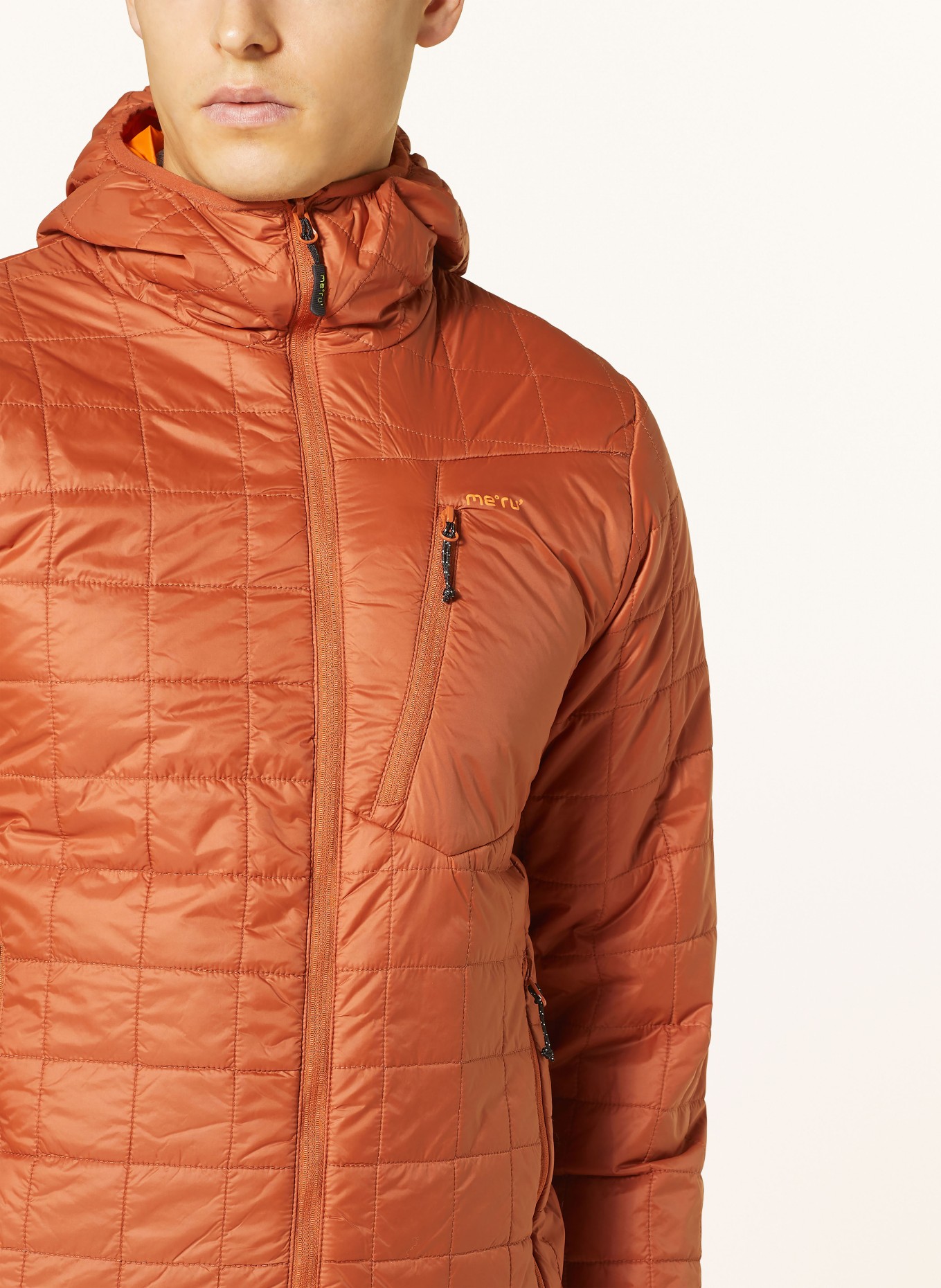 me°ru' Outdoor jacket NAKNEK reversible, Color: COGNAC (Image 6)