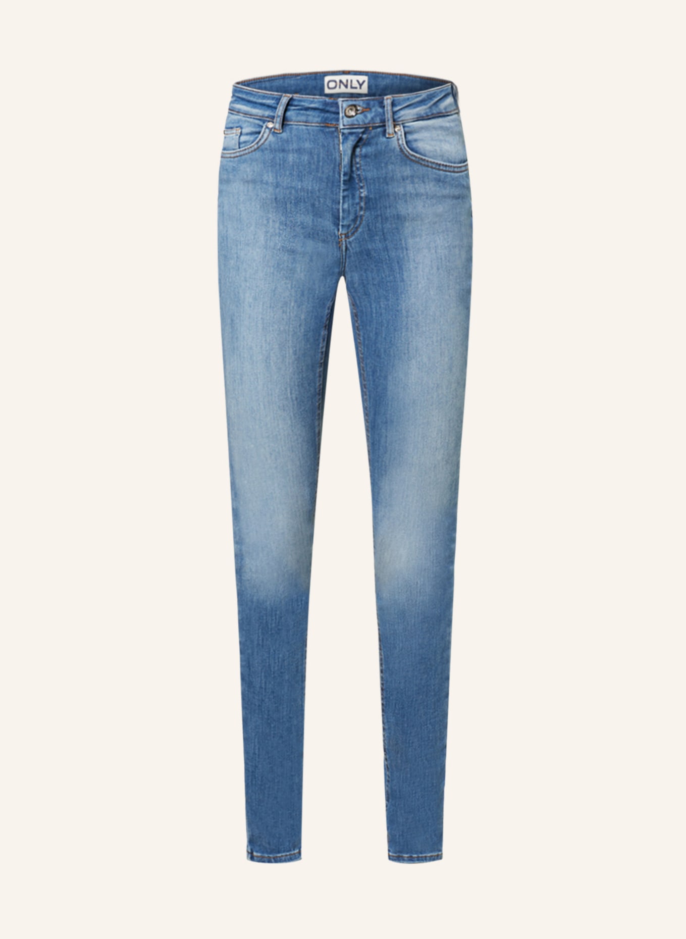 ONLY Skinny Jeans, Farbe: LIGHT BLUE DENIM (Bild 1)