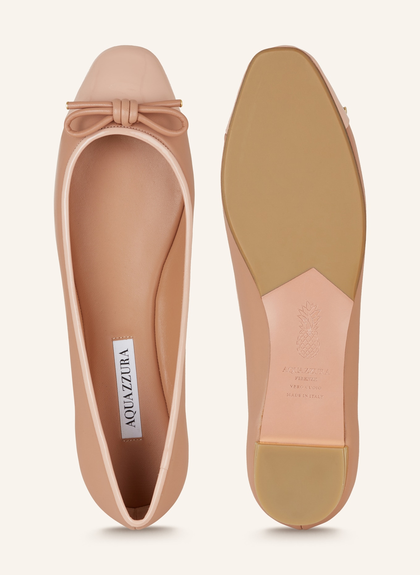 AQUAZZURA Ballerinas PARISINA, Farbe: NUDE (Bild 5)