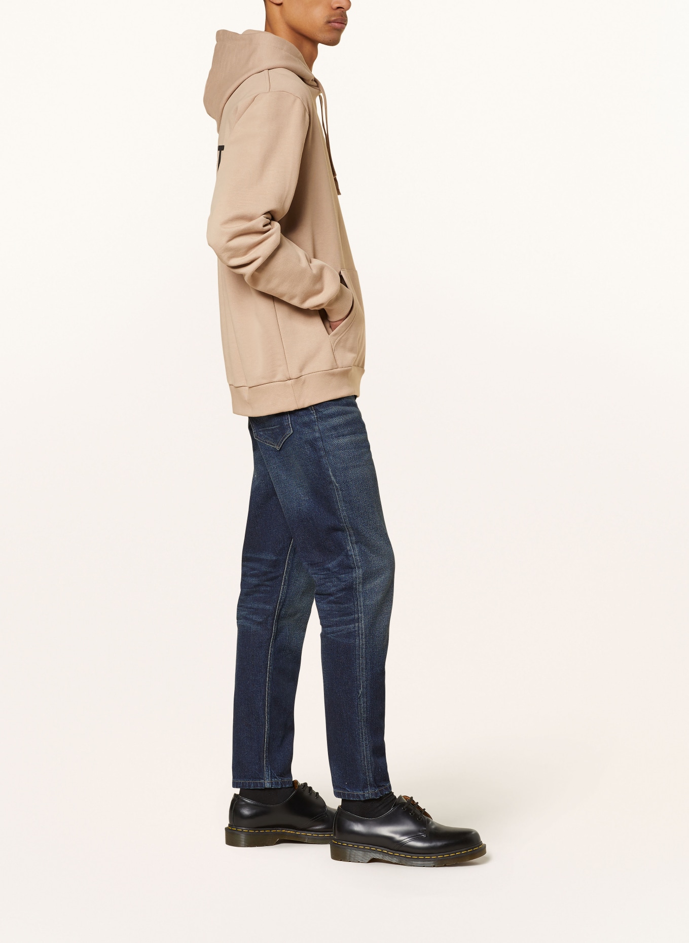 ALLSAINTS Hoodie UNDERGROUND, Color: TAUPE (Image 4)
