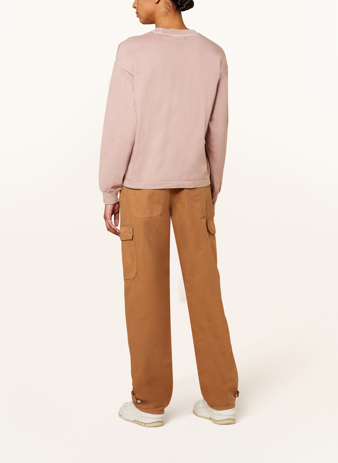 carhartt WIP Long sleeve shirt NELSON, Color: ROSE (Image 3)
