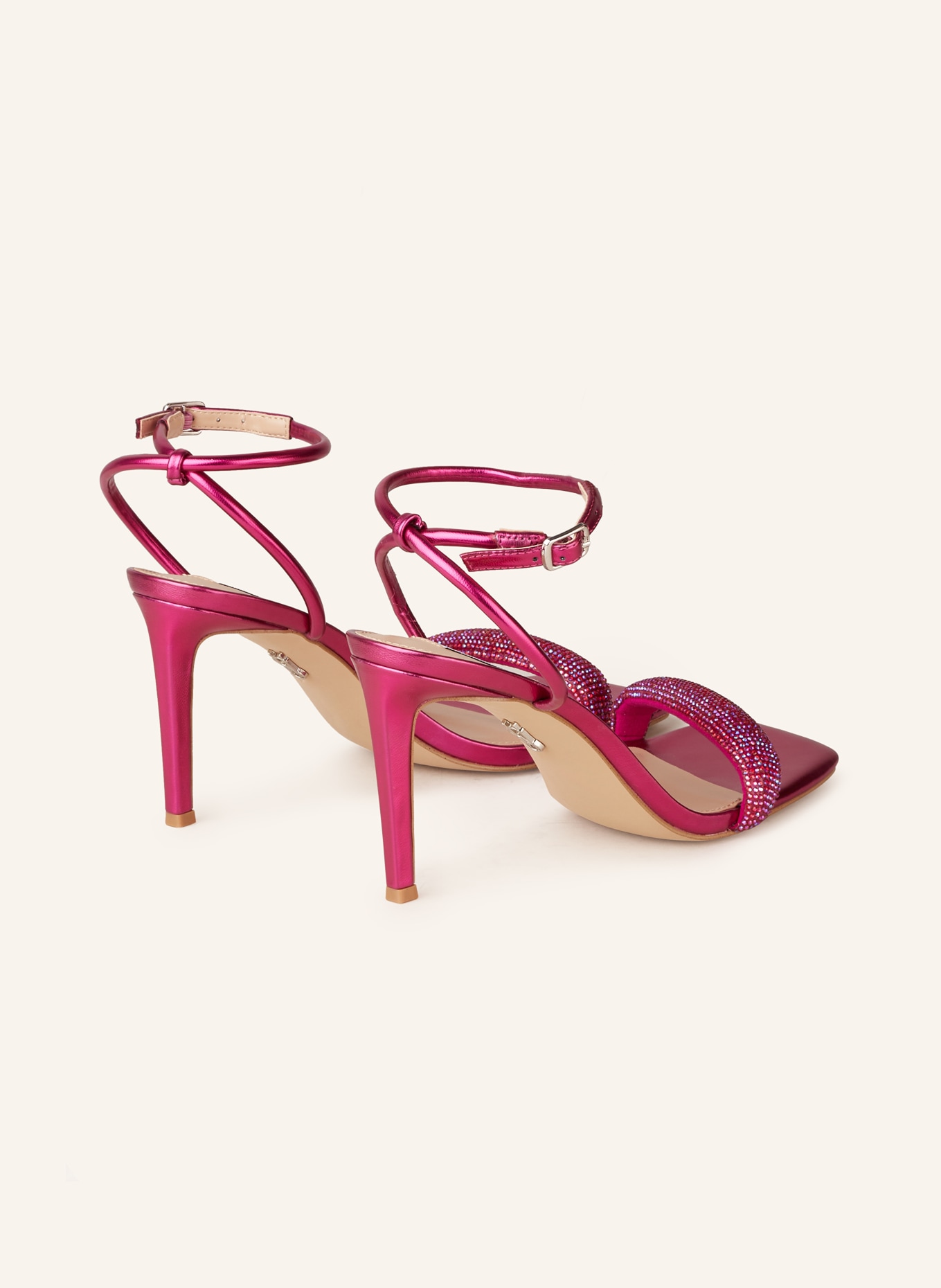 STEVE MADDEN Sandals ENTICE-R with decorative gems, Color: PINK (Image 2)