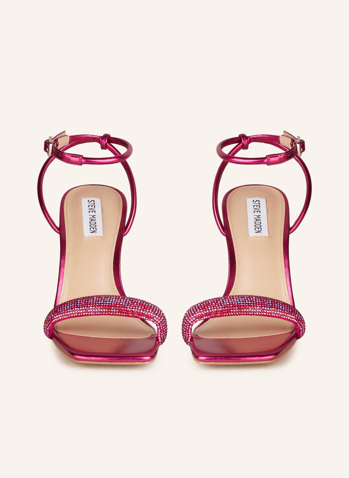 STEVE MADDEN Sandals ENTICE-R with decorative gems, Color: PINK (Image 3)